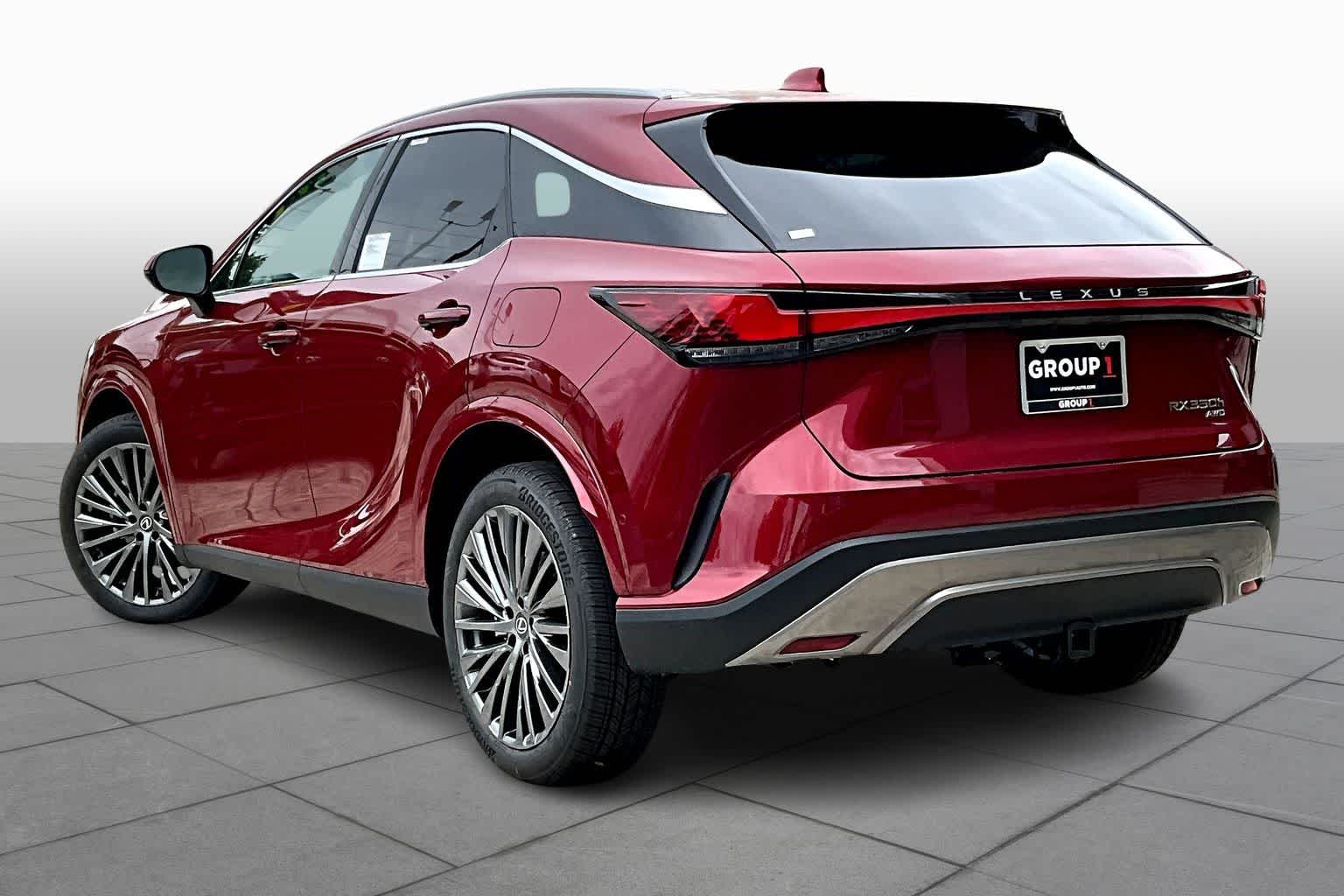 2026 Lexus RX 350h Luxury  Matador Red Mica at Lexus of Clear Lake