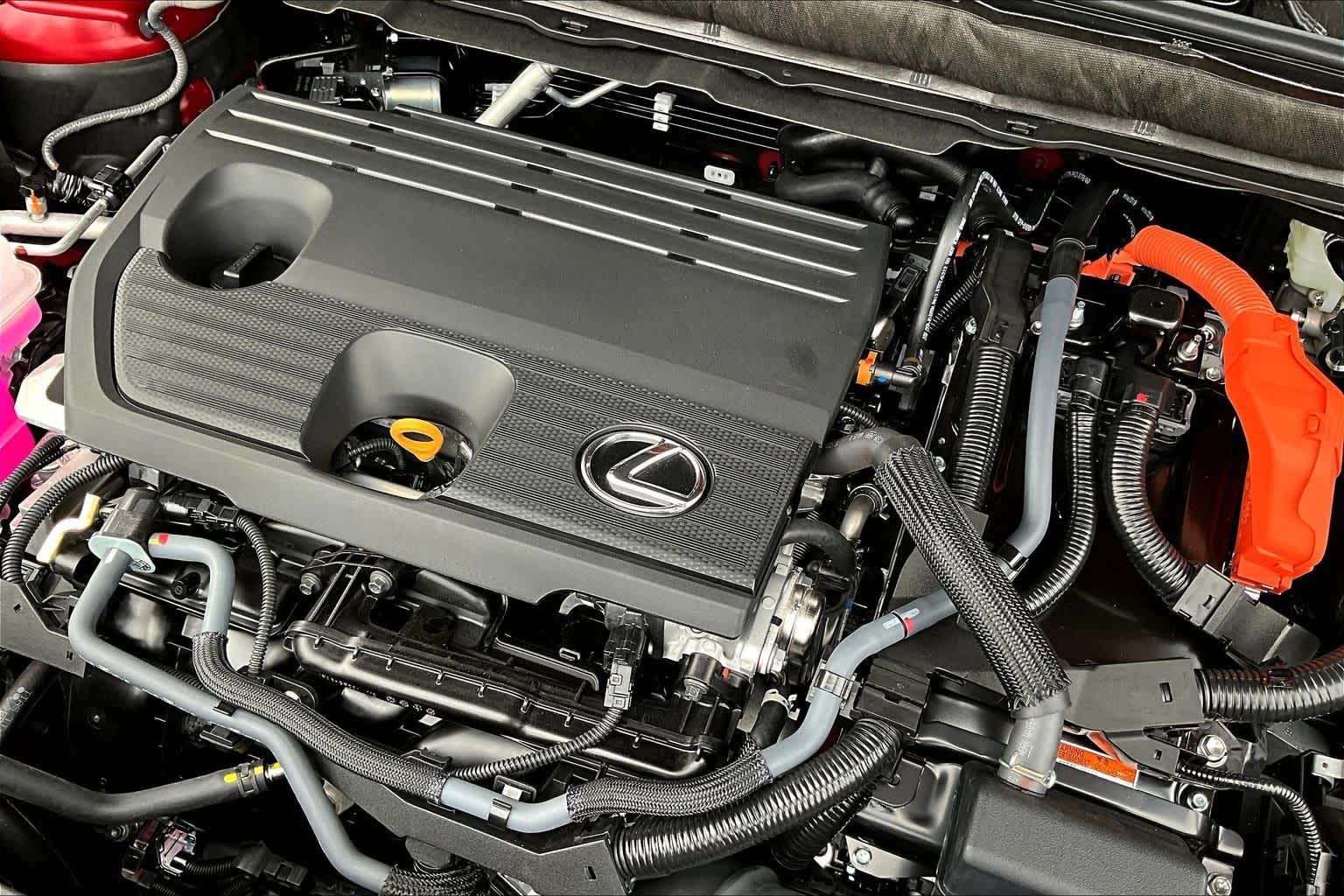2026 Lexus RX 350h Luxury  Matador Red Mica at Lexus of Clear Lake