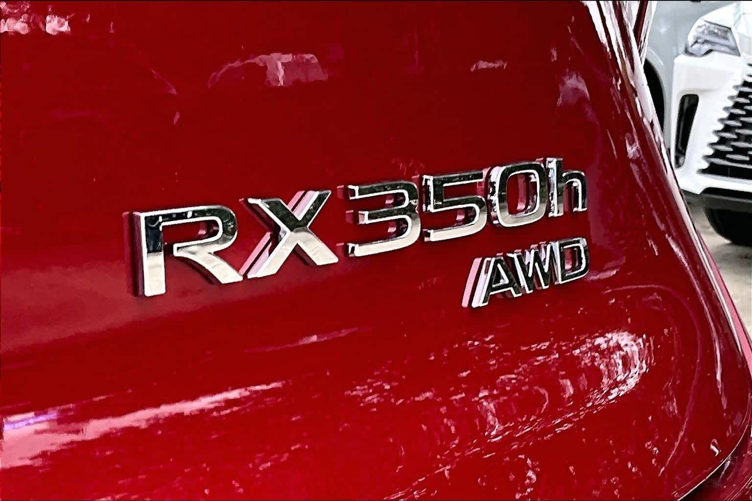 2026 Lexus RX 350h Premium  Matador Red Mica at Lexus Southwest Houston