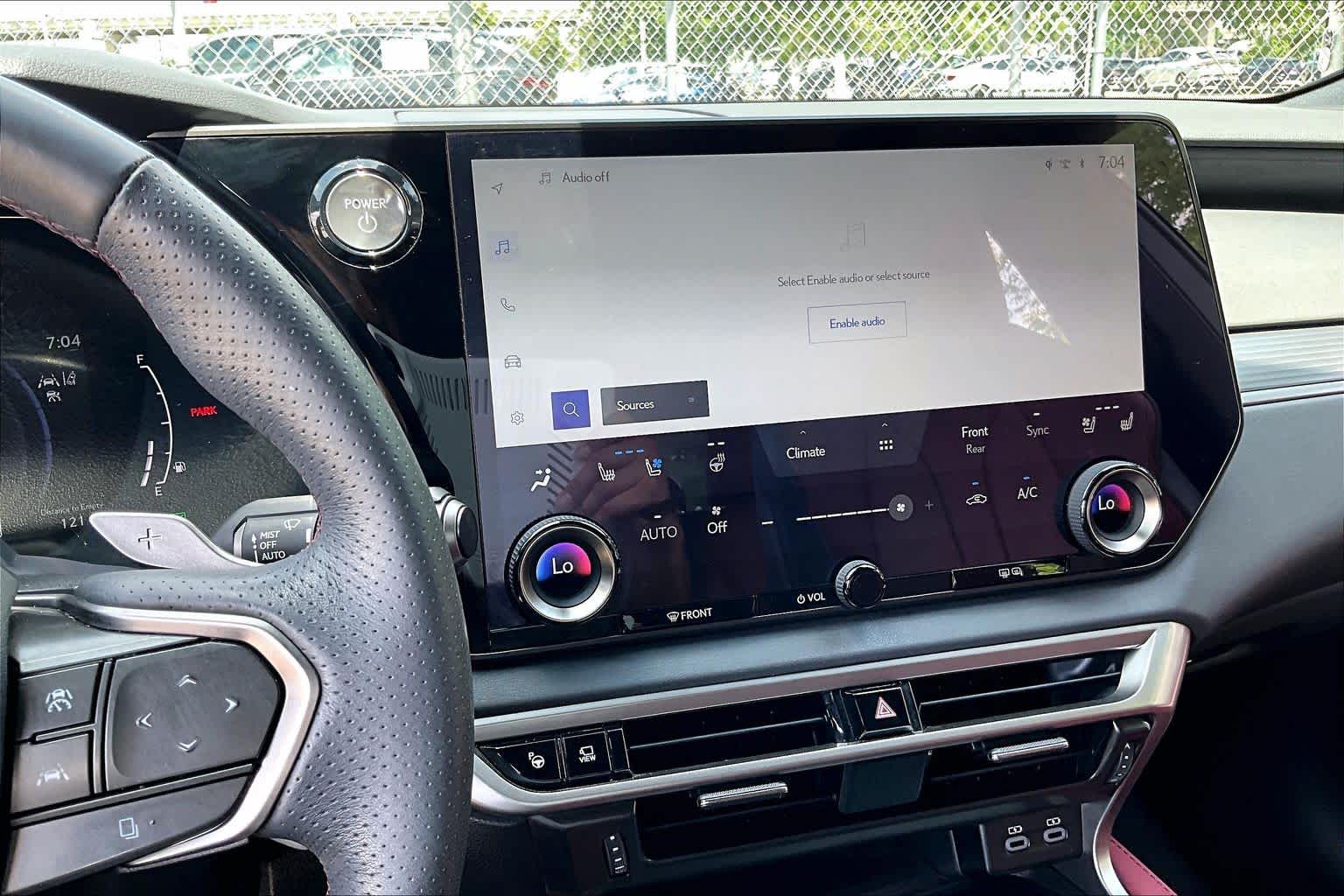 2023 Lexus RX 500h F SPORT Performance  Ultra White at Lexus Southwest Houston