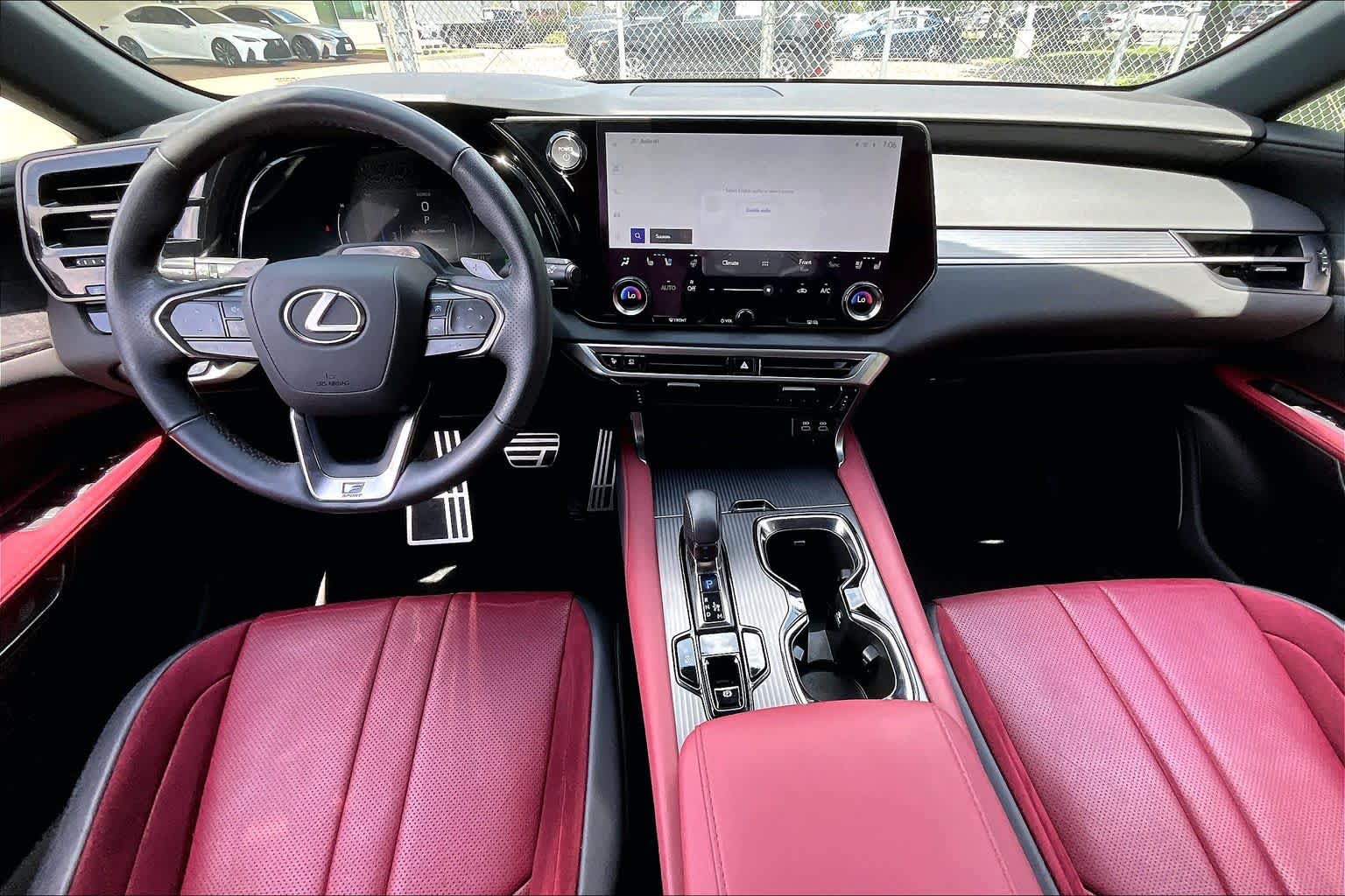 2023 Lexus RX 500h F SPORT Performance  Ultra White at Lexus Southwest Houston