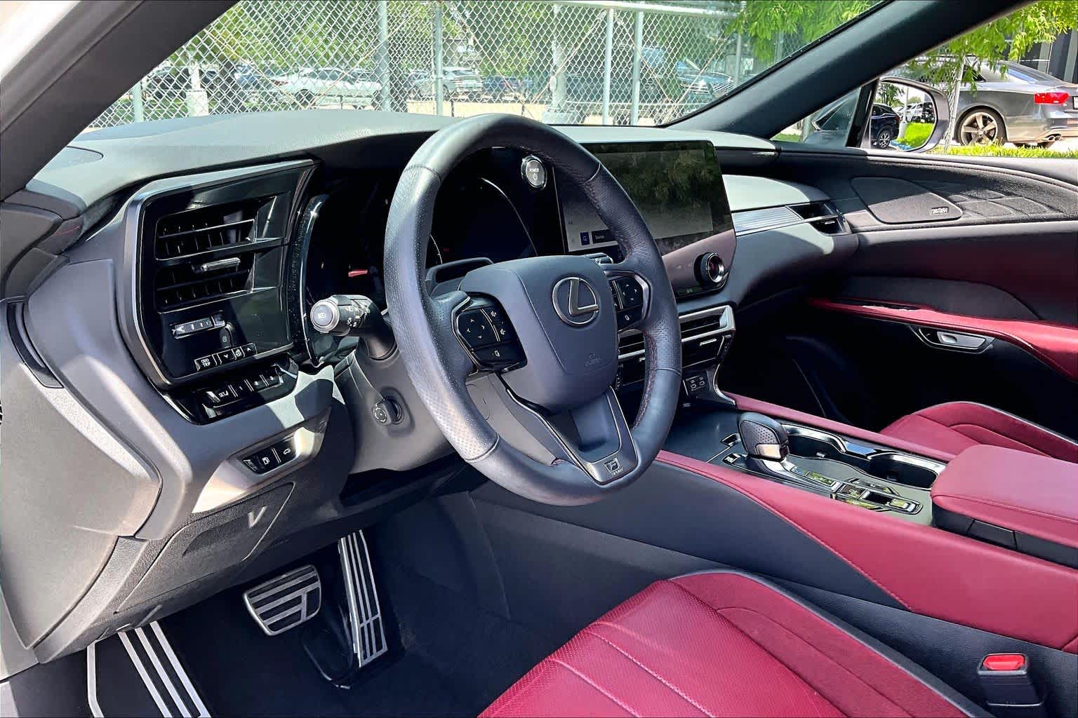 2023 Lexus RX 500h F SPORT Performance  Ultra White at Lexus Southwest Houston