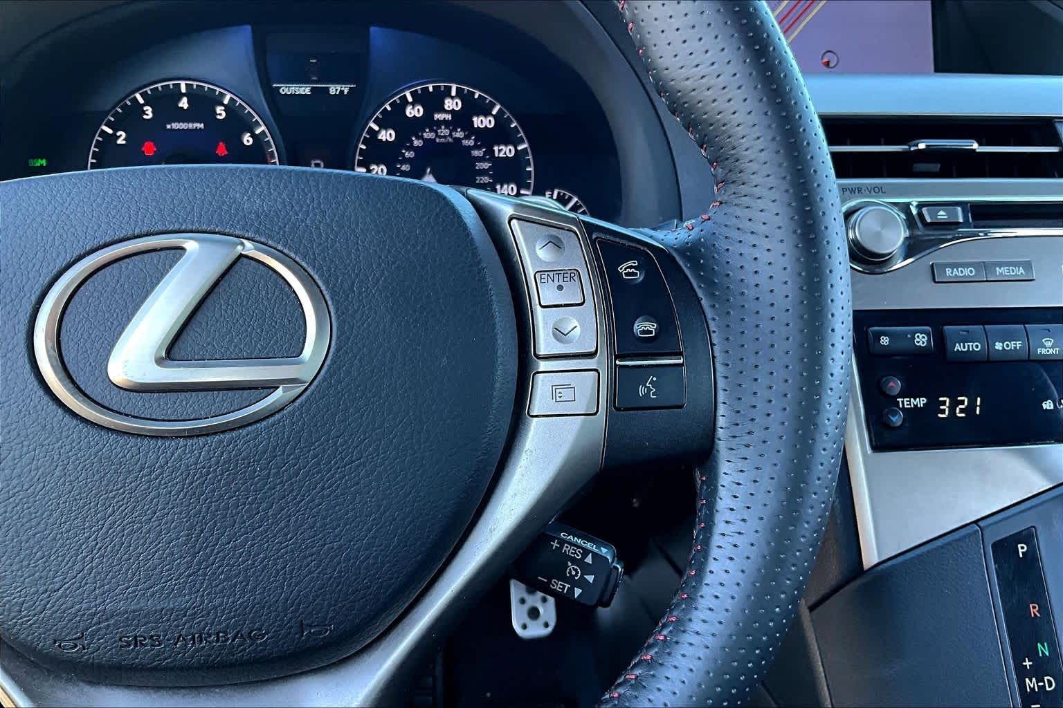 2015 Lexus RX 350  Crafted Line F Sport  Ultra White at AutoNation USA Houston