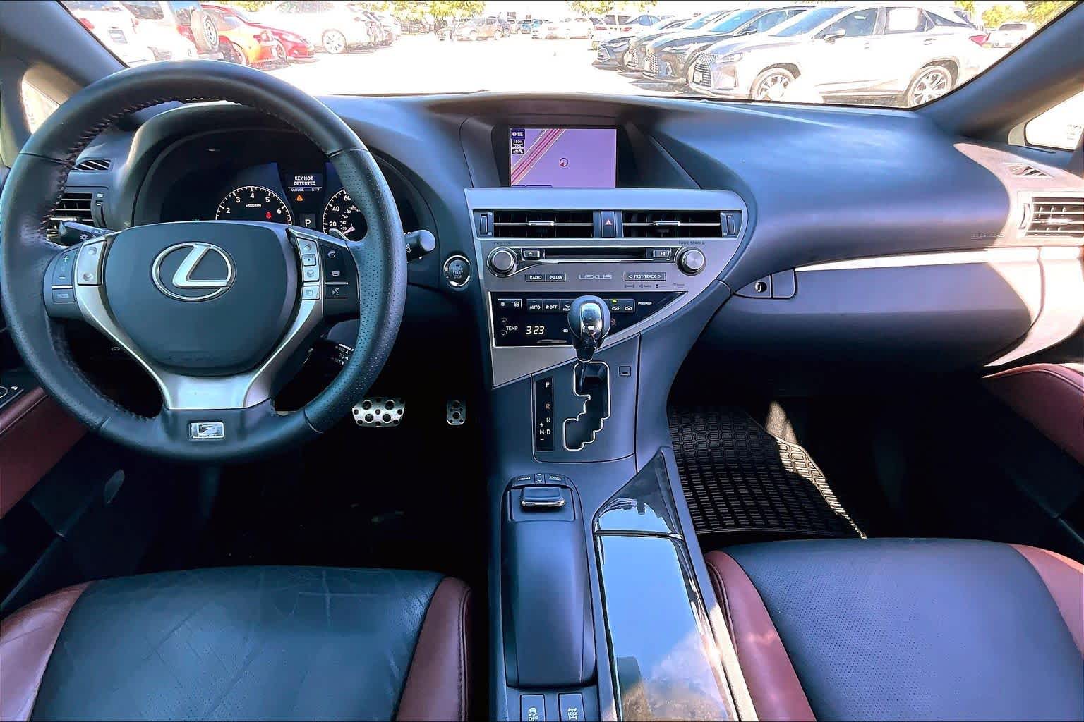 2015 Lexus RX 350  Crafted Line F Sport  Ultra White at AutoNation USA Houston