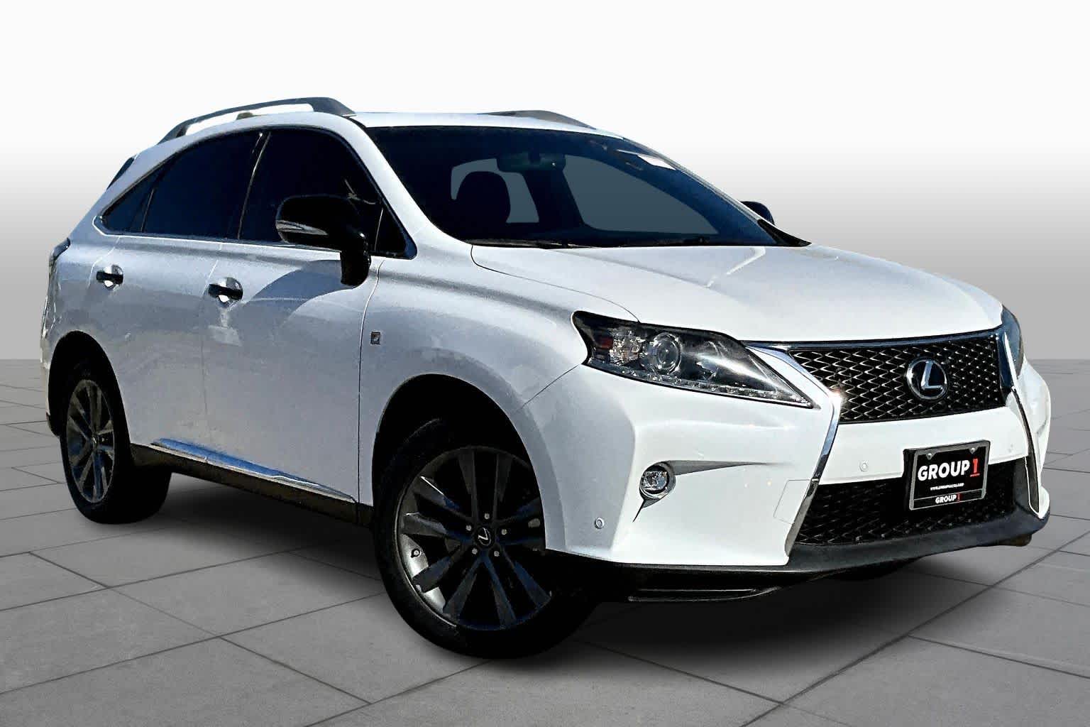 2015 Lexus RX 350  Crafted Line F Sport  Ultra White at AutoNation USA Houston