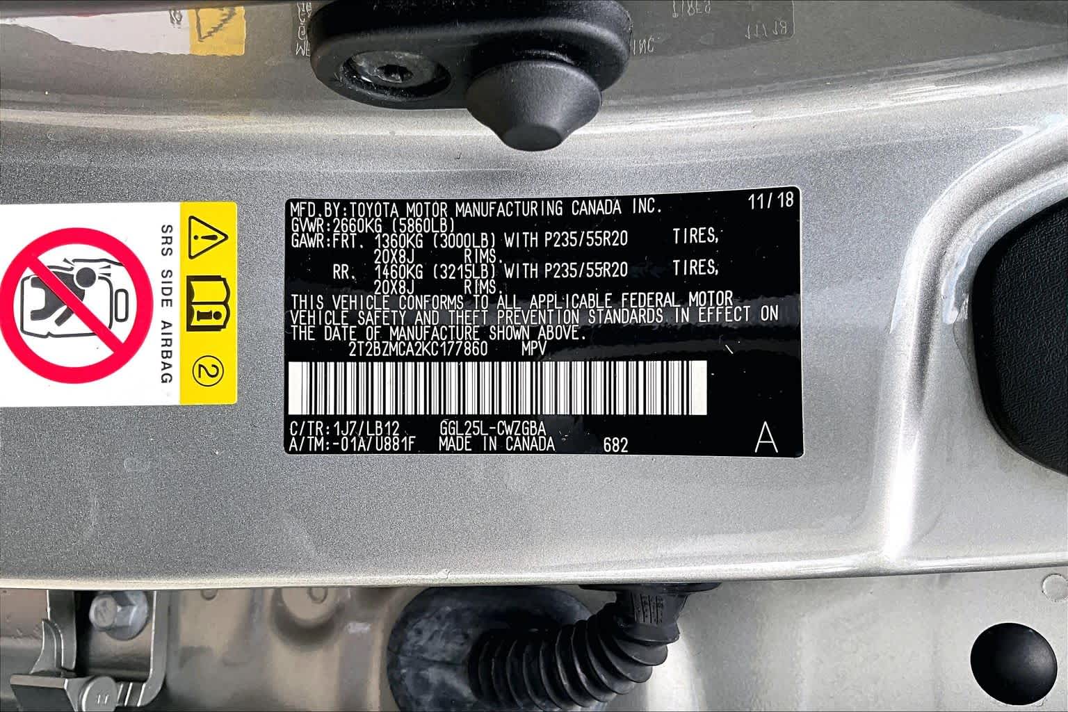2019 Lexus RX 350  Atomic Silver at Lexus Southwest Houston