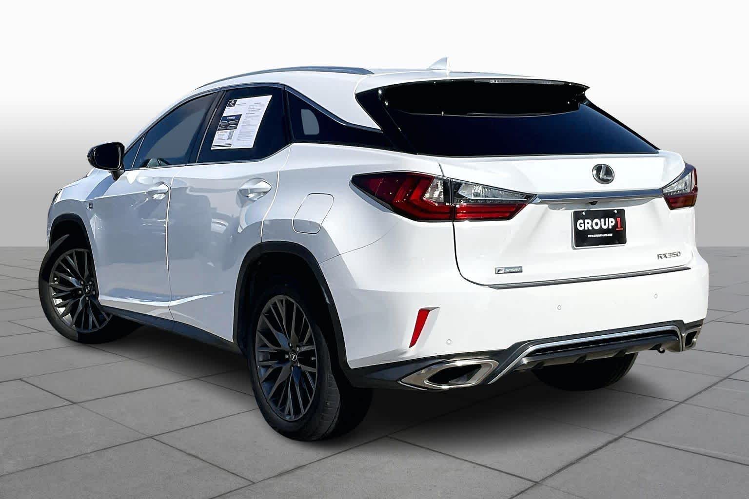 2016 Lexus RX 350  F Sport  Ultra White at AutoNation USA Houston