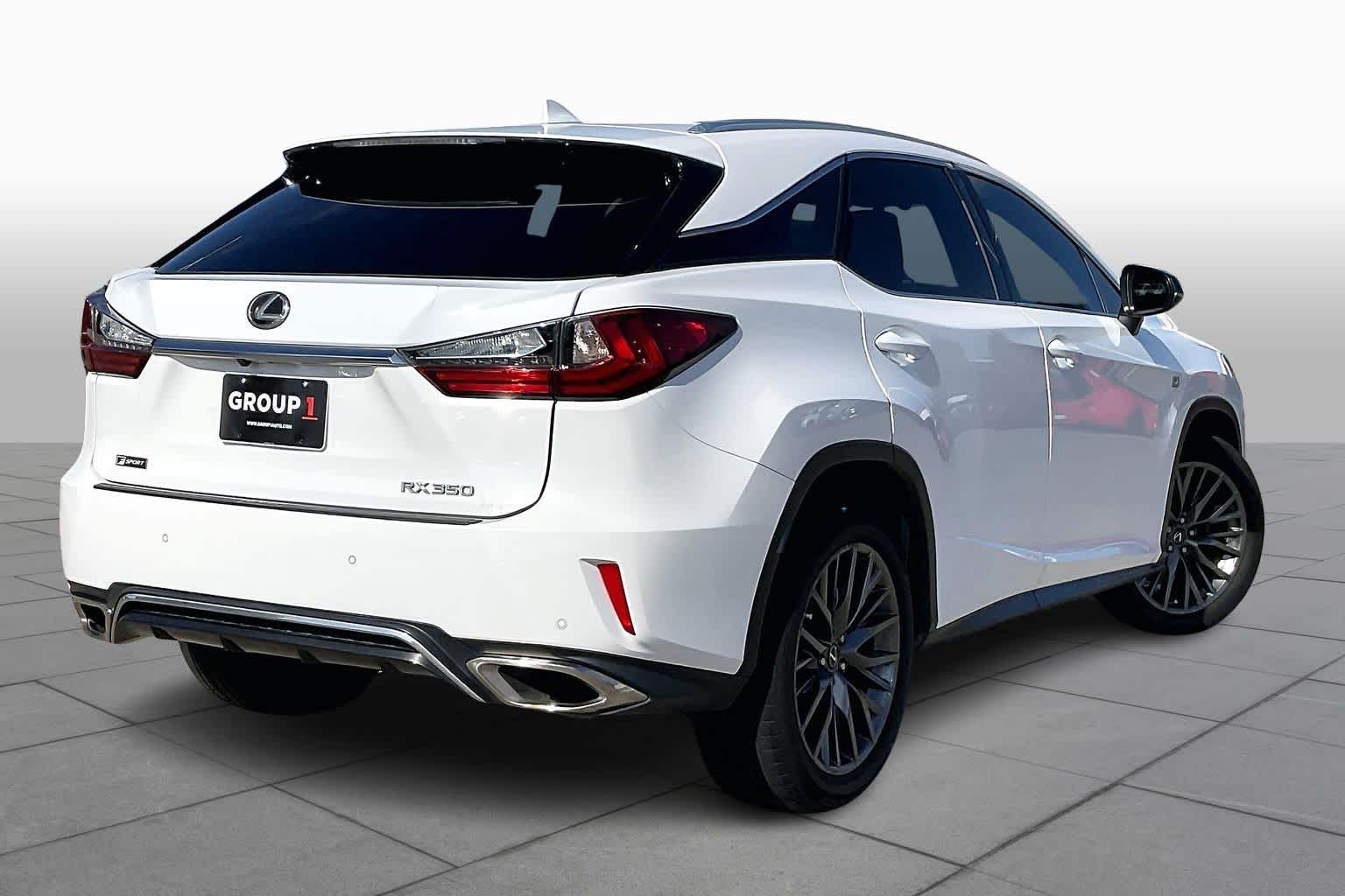 2016 Lexus RX 350  F Sport  Ultra White at AutoNation USA Houston