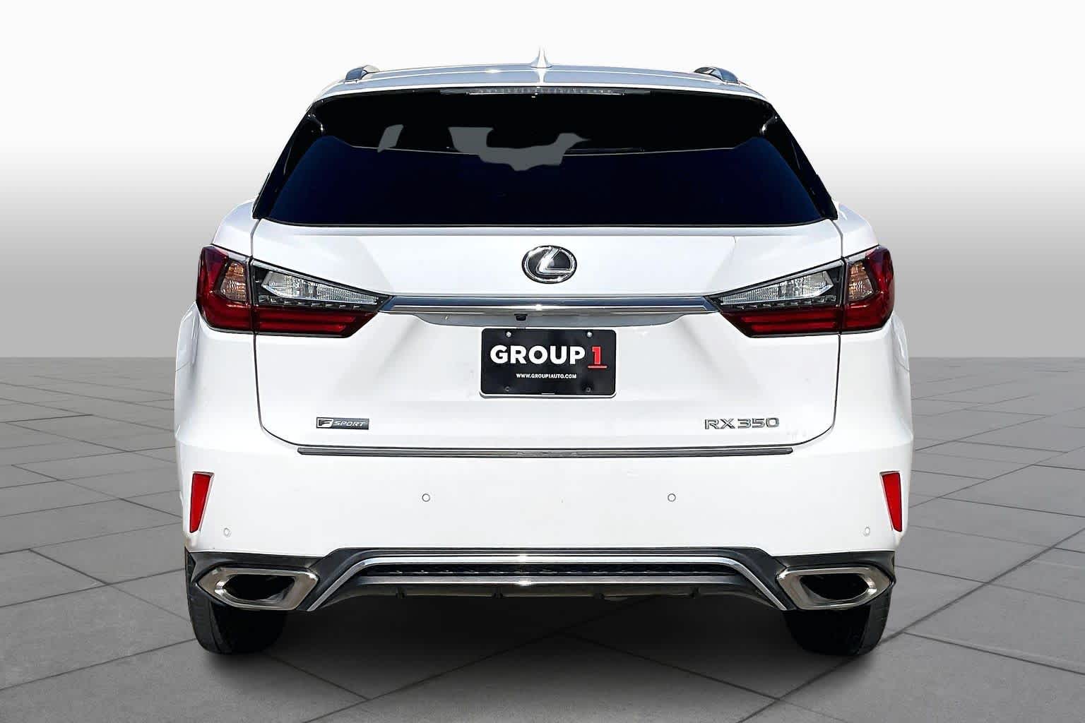 2016 Lexus RX 350  F Sport  Ultra White at AutoNation USA Houston