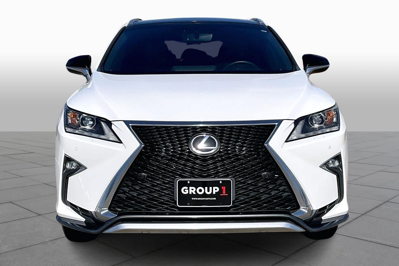 2016 Lexus RX 350  F Sport  Ultra White at AutoNation USA Houston