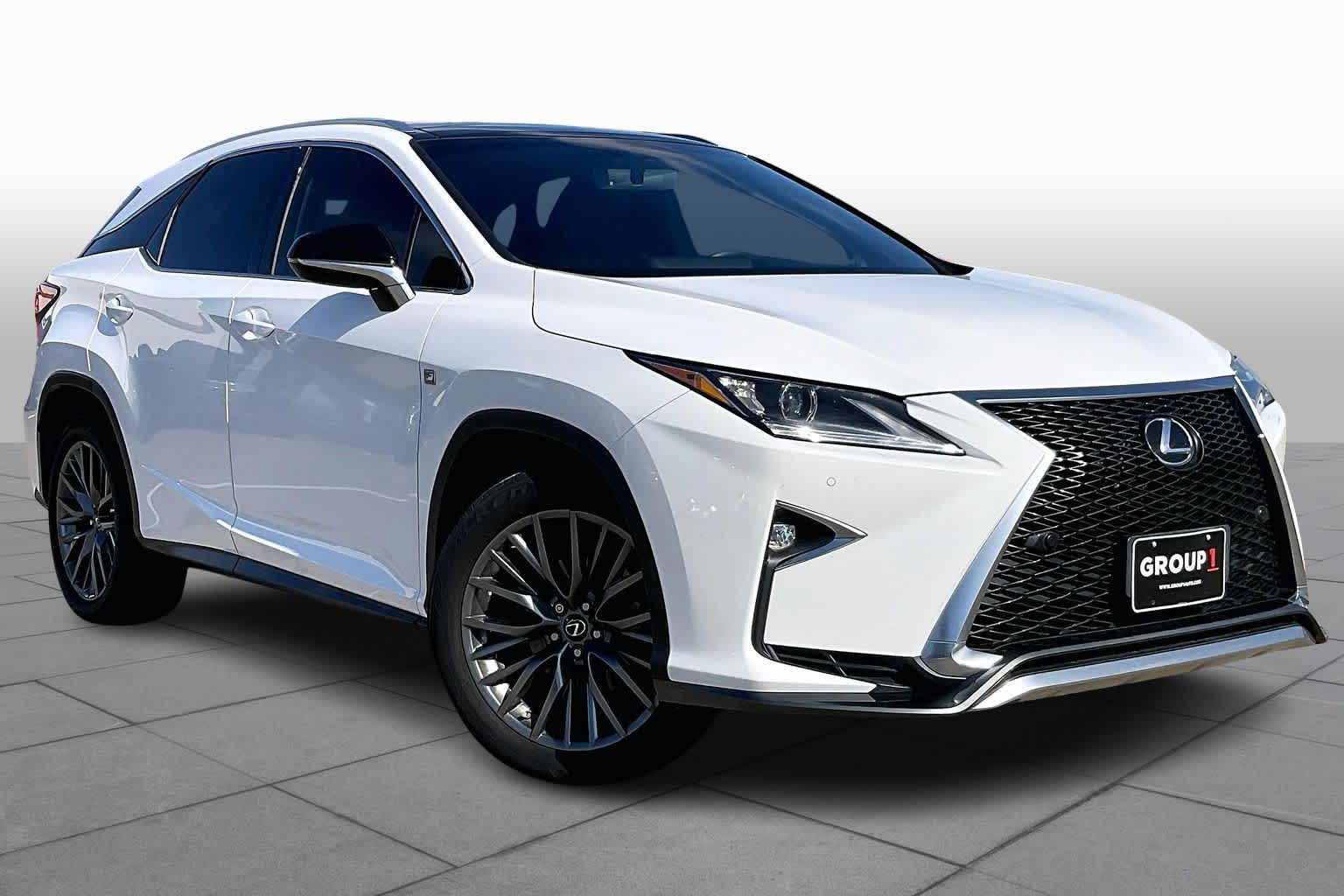 2016 Lexus RX 350  F Sport  Ultra White at AutoNation USA Houston