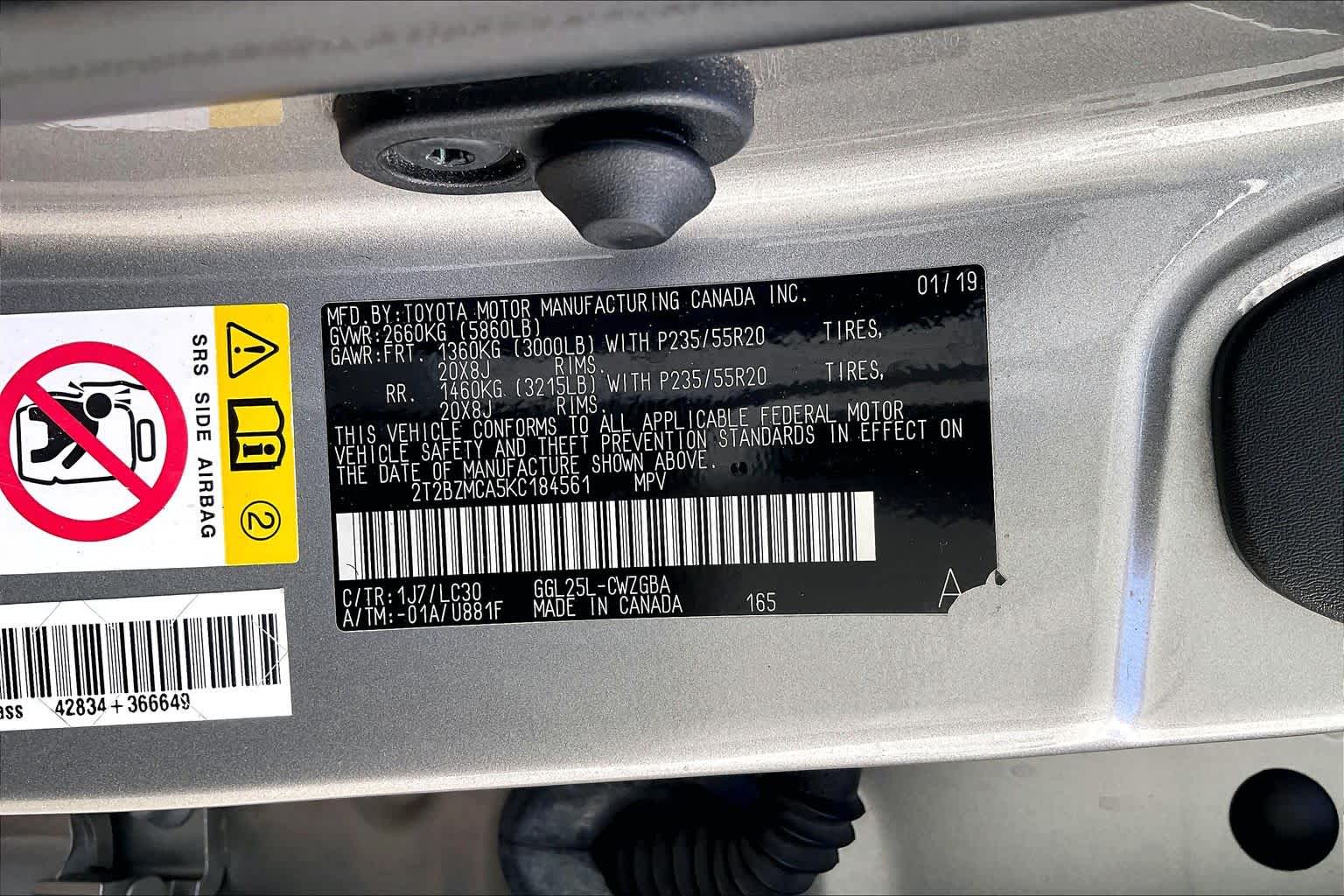 2019 Lexus RX 350 F SPORT  Atomic Silver at Lexus Southwest Houston