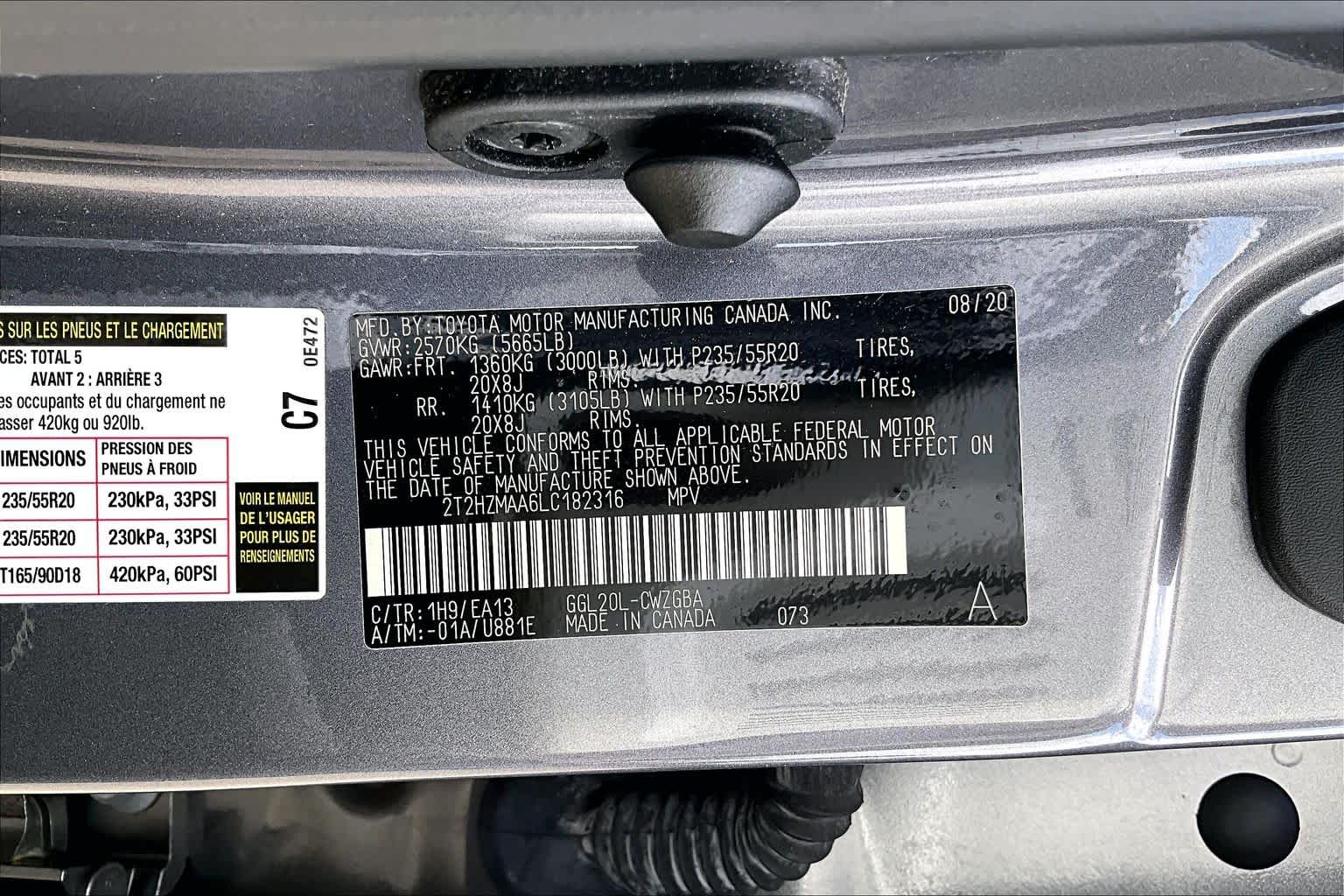2020 Lexus RX 350  Nebula Gray Pearl at Lexus Southwest Houston