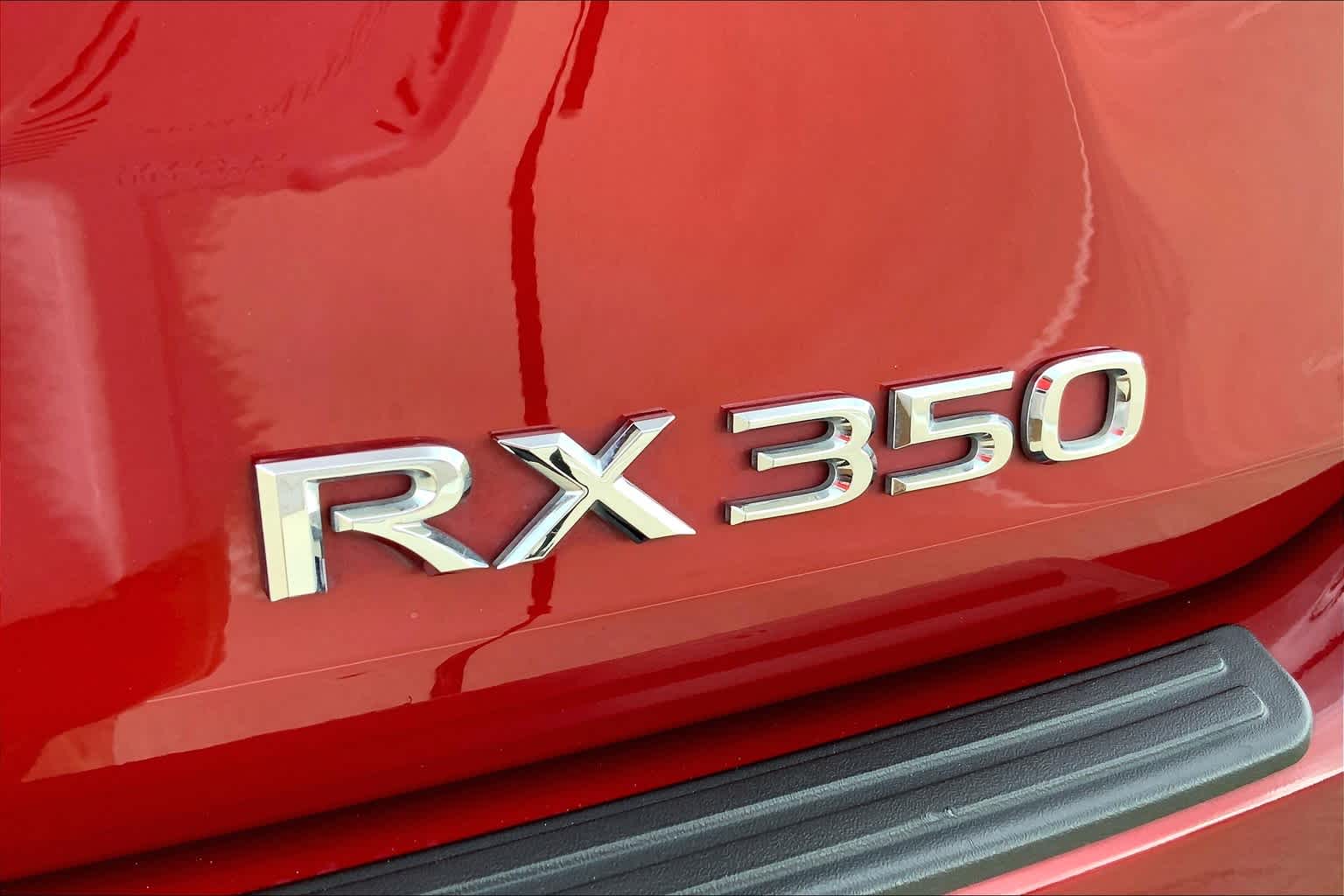 2021 Lexus RX 350  Matador Red Mica at Lexus Southwest Houston
