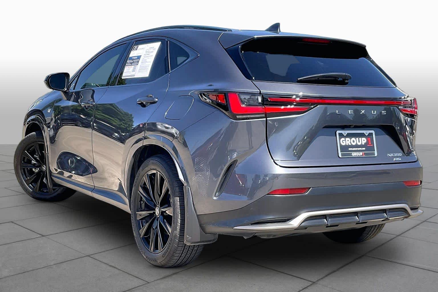 2023 Lexus NX 350 F SPORT Handling  Cloudburst Gray at Lexus Southwest Houston