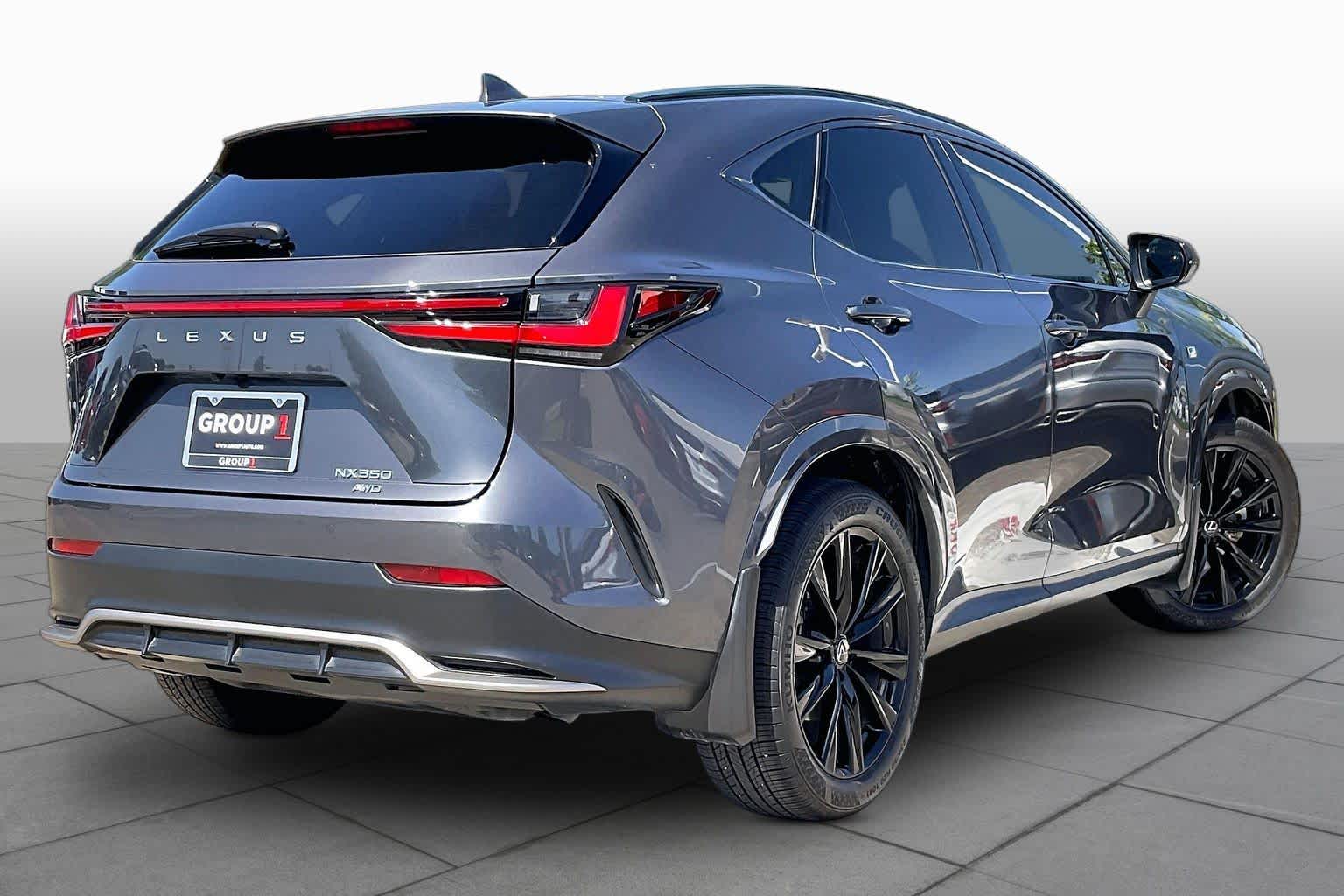 2023 Lexus NX 350 F SPORT Handling  Cloudburst Gray at Lexus Southwest Houston