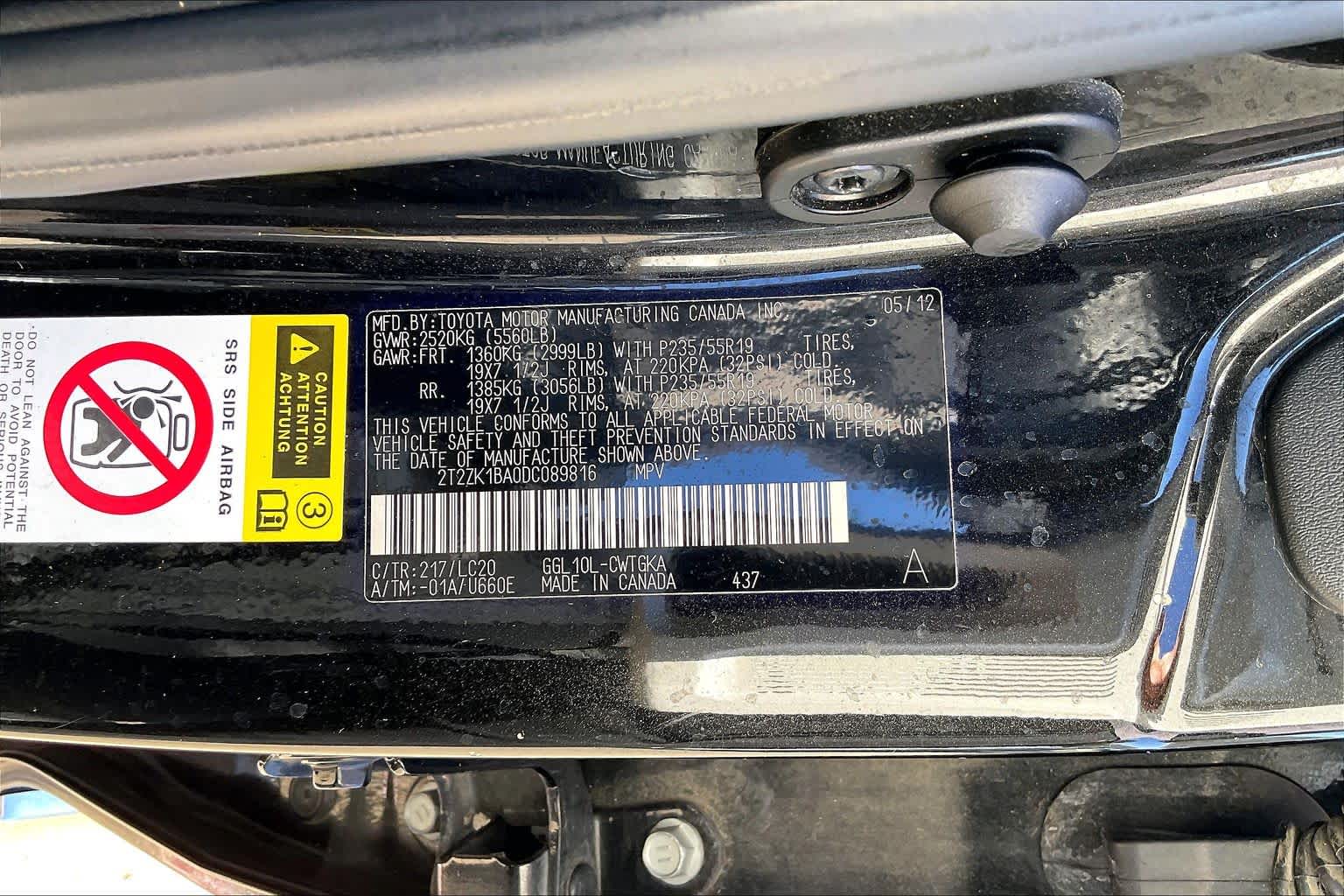 2013 Lexus RX 350  Stargazer Black at AutoNation USA Houston