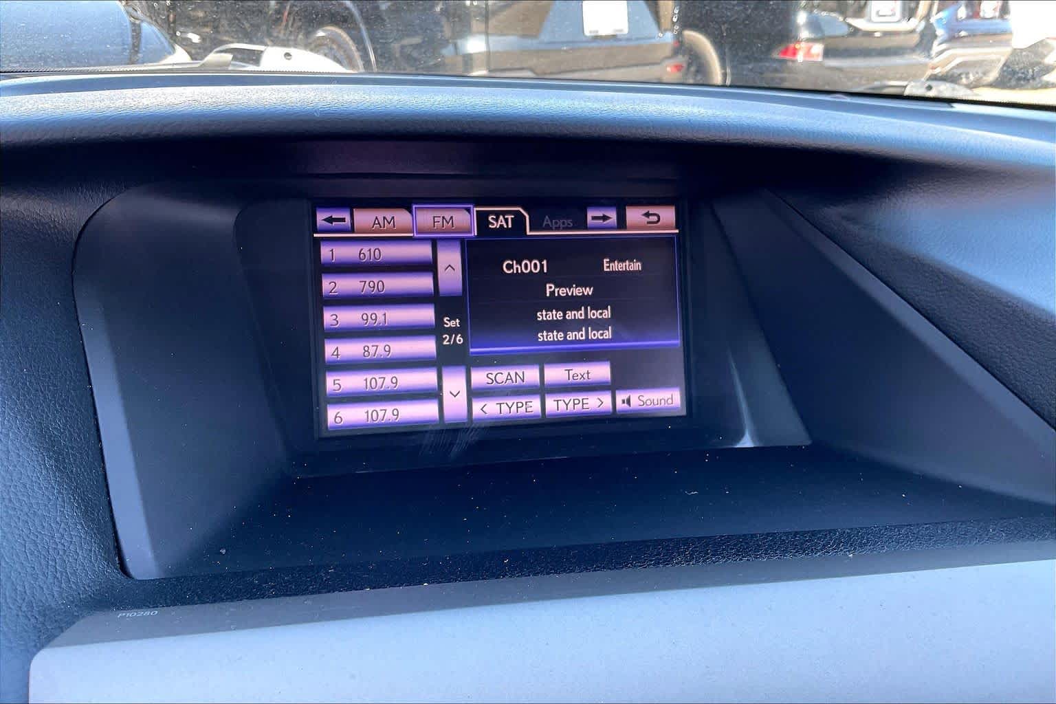 2013 Lexus RX 350  Stargazer Black at AutoNation USA Houston