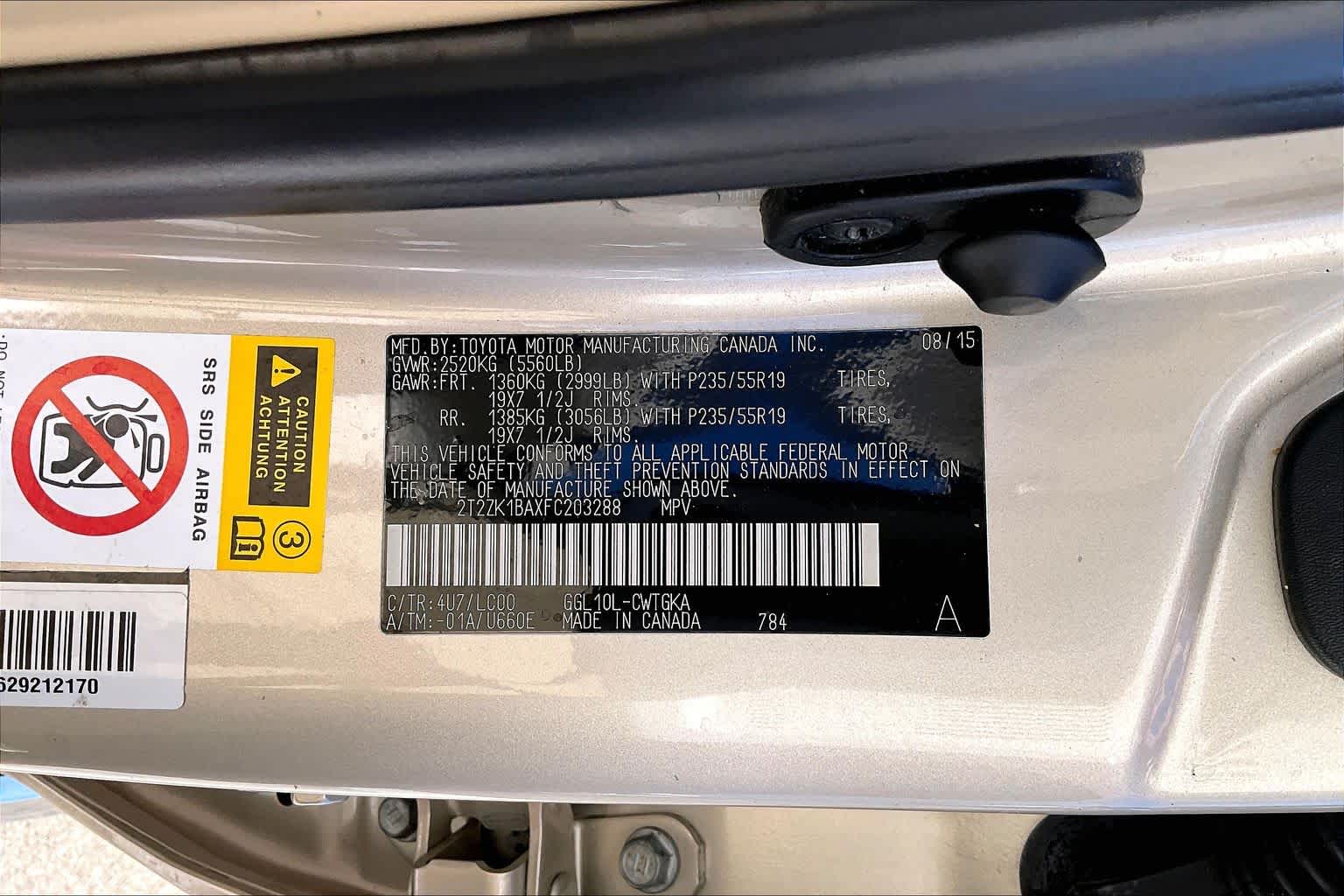 2015 Lexus RX 350  Satin Cashmere Metallic at Lexus Southwest Houston