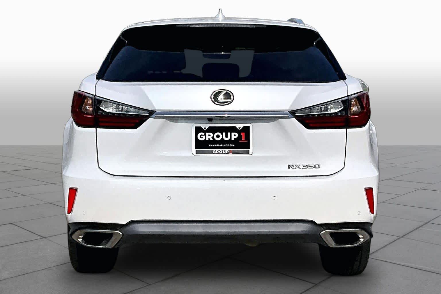 2017 Lexus RX 350  Eminent White Pearl at Group 1 Toyota Southwest