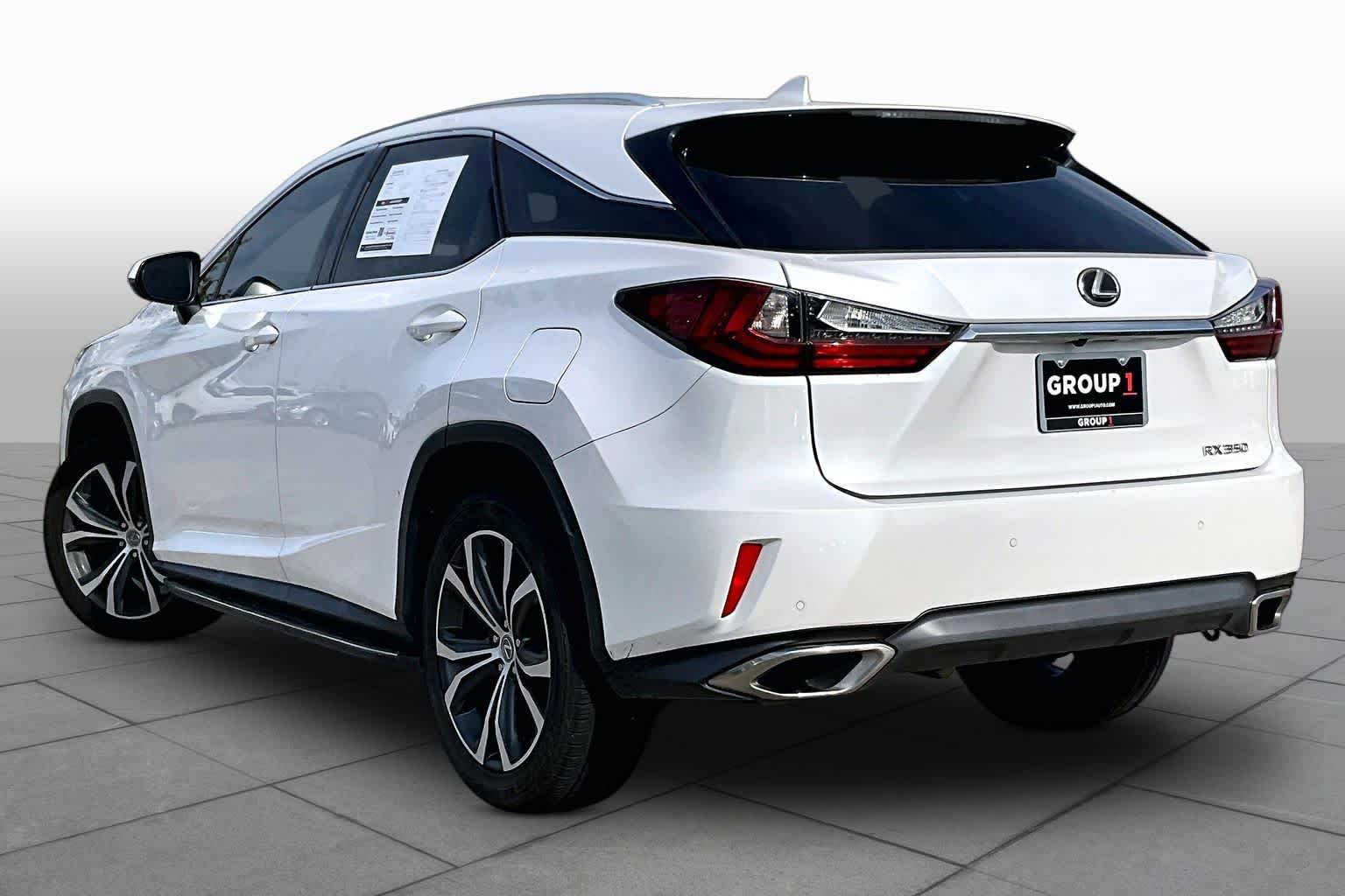 2017 Lexus RX 350  Eminent White Pearl at Group 1 Toyota Southwest