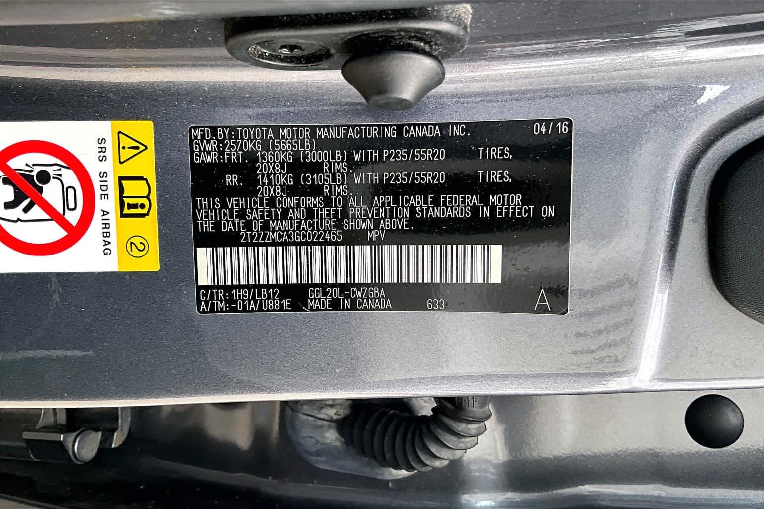 2016 Lexus RX 350 photo 34 of 34