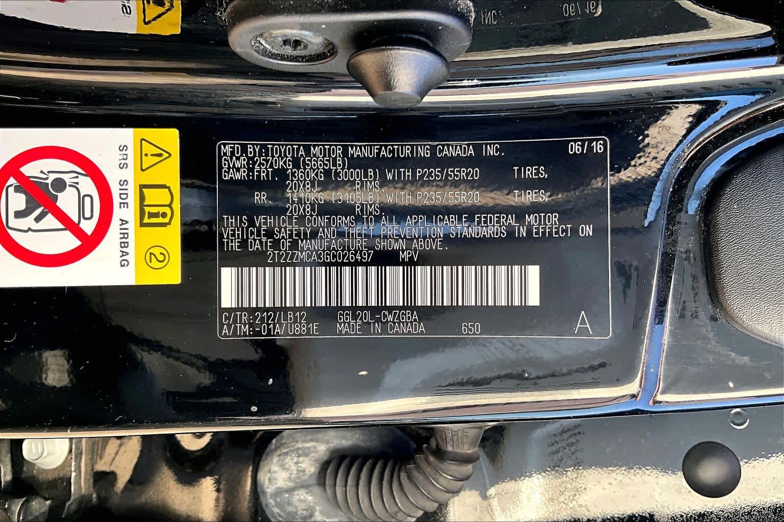 2016 Lexus RX 350  Obsidian at AutoNation USA Houston