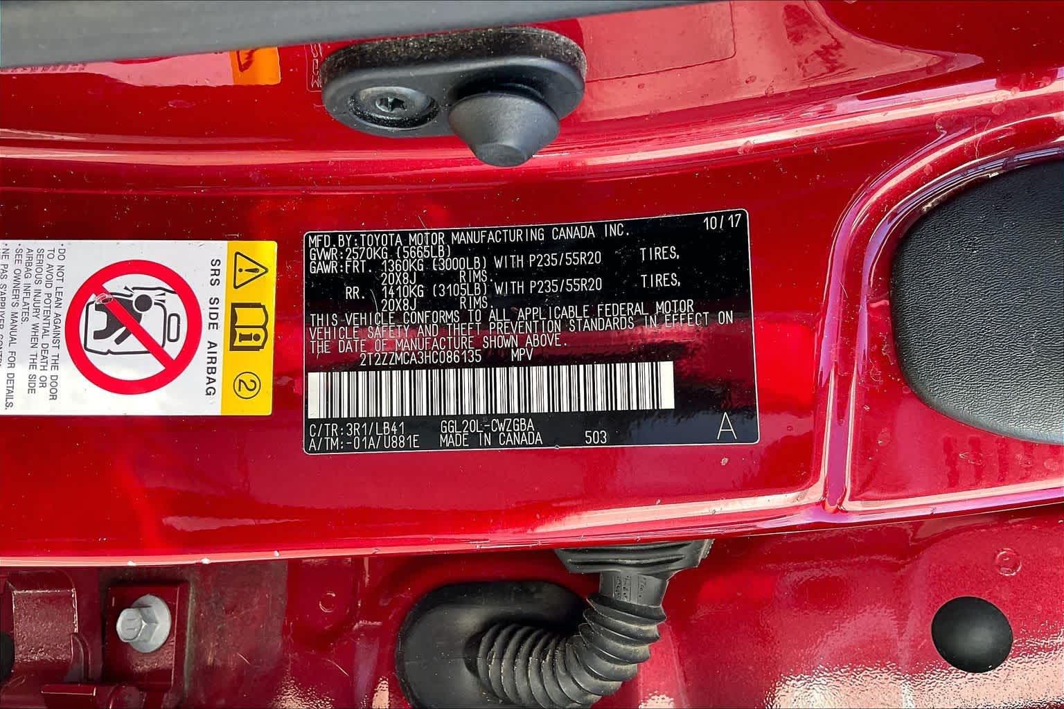 2017 Lexus RX  Matador Red Mica at Lexus Southwest Houston