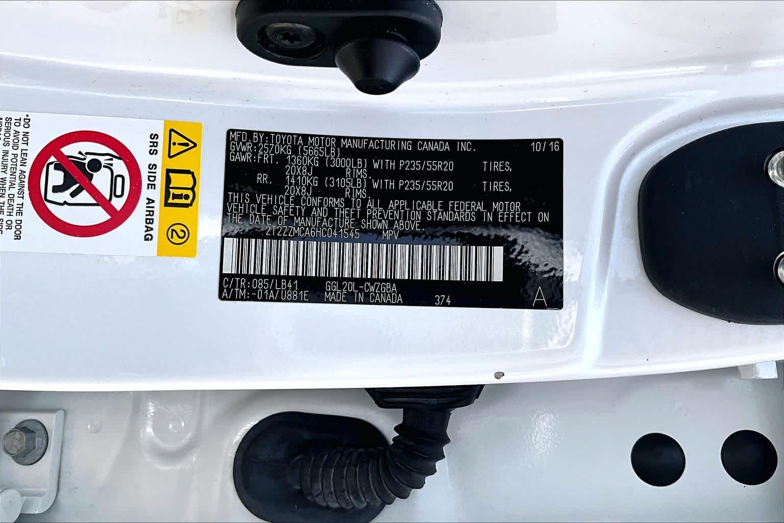 2017 Lexus RX 350  Eminent White Pearl at Lexus of Clear Lake