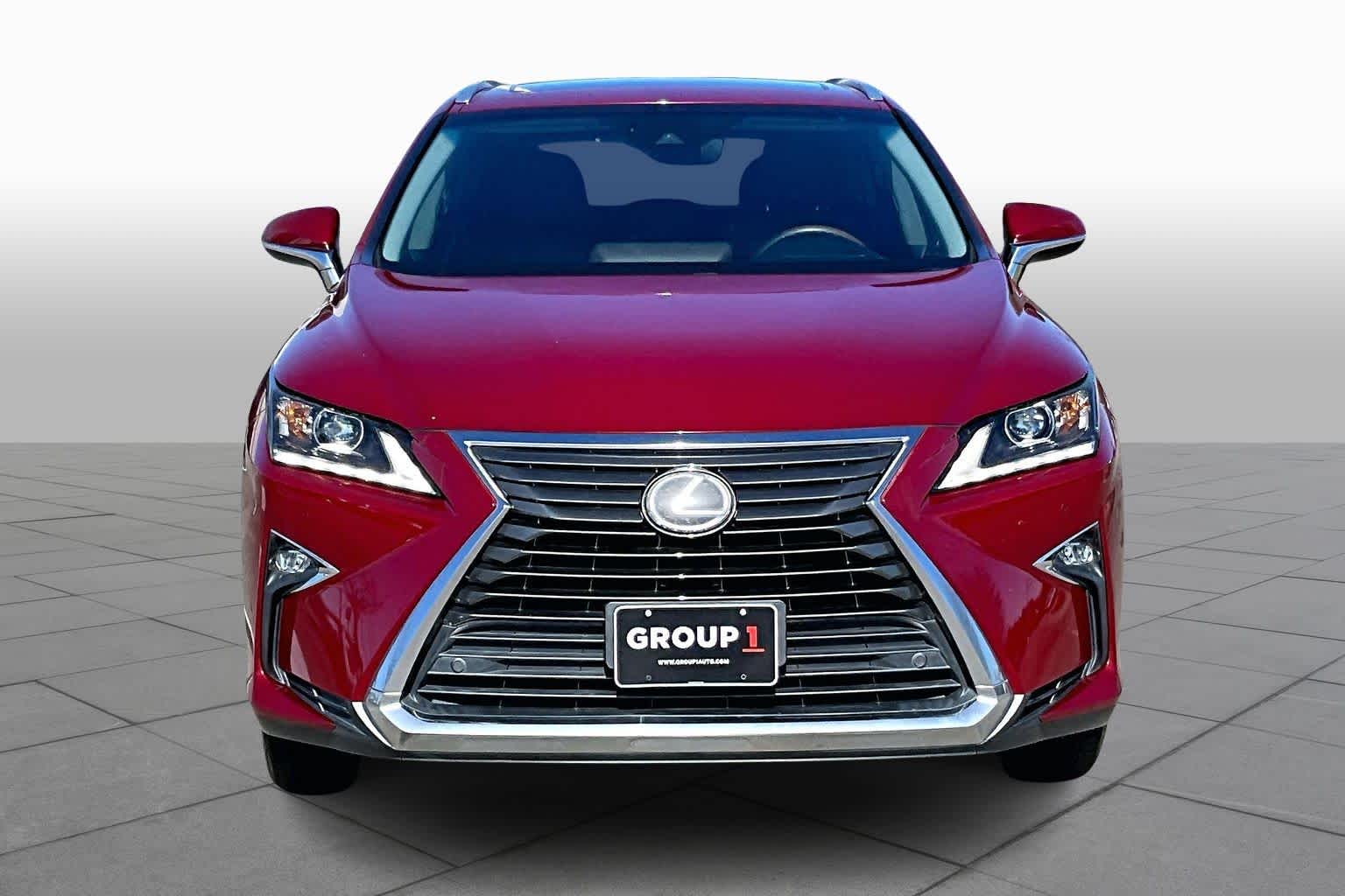 2016 Lexus RX 350  Matador Red Mica at AutoNation Ford Gulf Fwy
