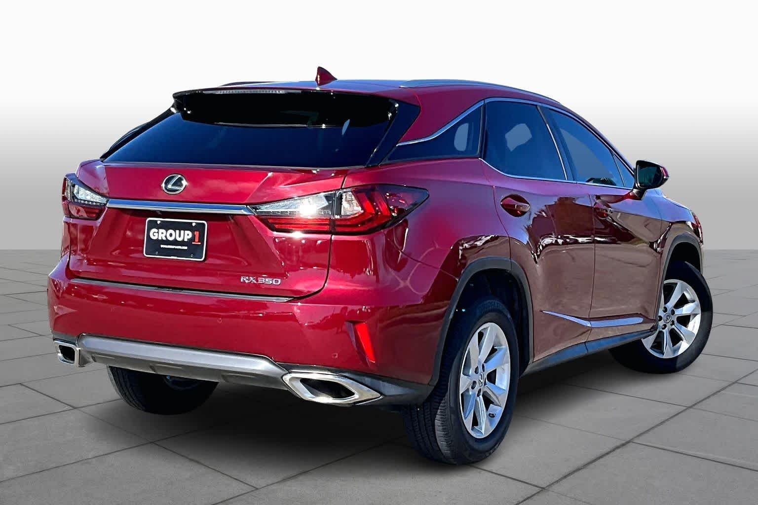 2016 Lexus RX 350  Matador Red Mica at AutoNation Ford Gulf Fwy