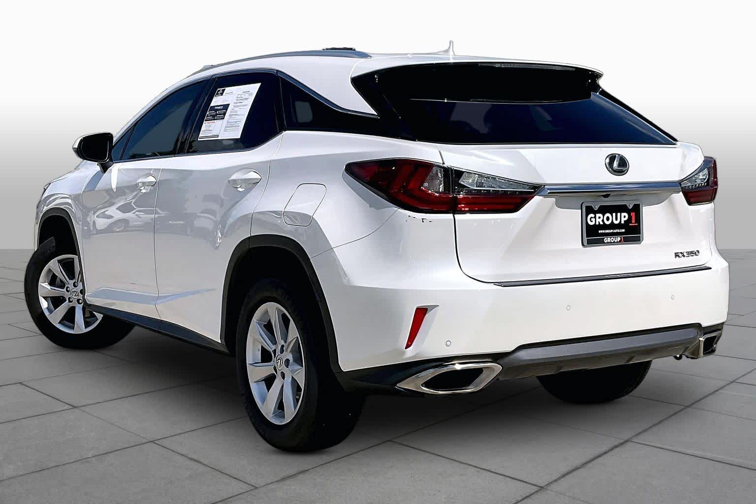 2016 Lexus RX 350  Eminent White Pearl at Lexus Southwest Houston