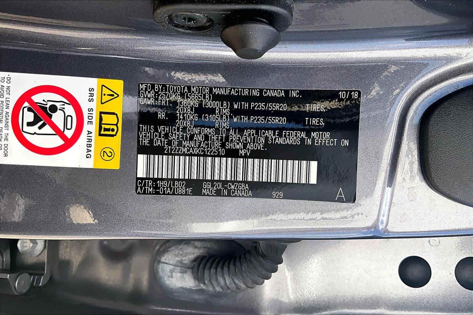 2019 Lexus RX 350  Nebula Gray Pearl at Lexus of Clear Lake