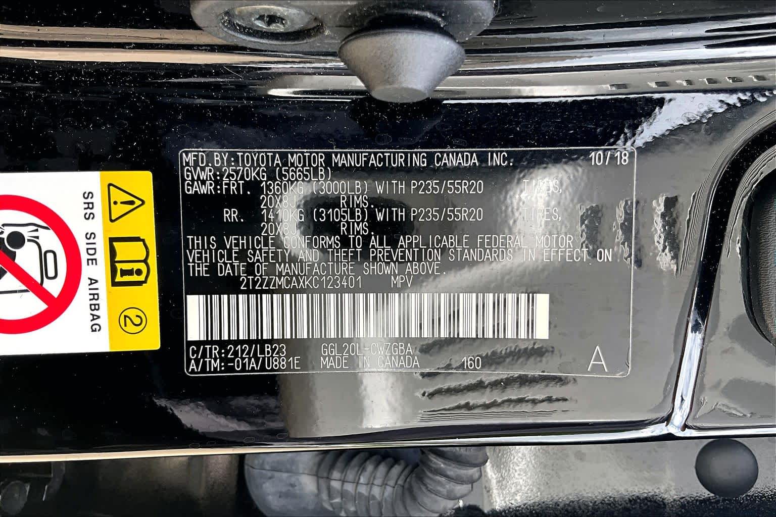 2019 Lexus RX 350  Obsidian at Lexus Southwest Houston