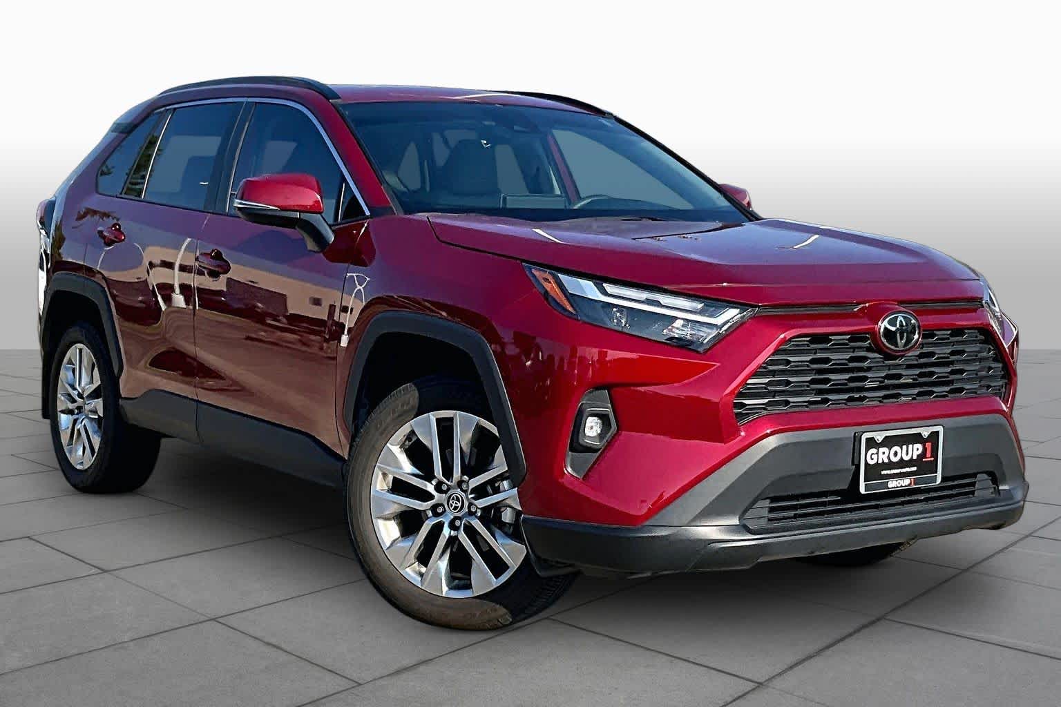 2024 Toyota RAV4 XLE Premium Ruby Flare Pearl at Group 1 Toyota Southwest