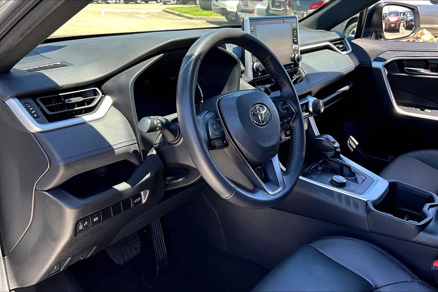 2022 Toyota RAV4 Hybrid XSE Silver Sky Metallic/Midnight Black Metallic at AutoNation Toyota Gulf Fwy
