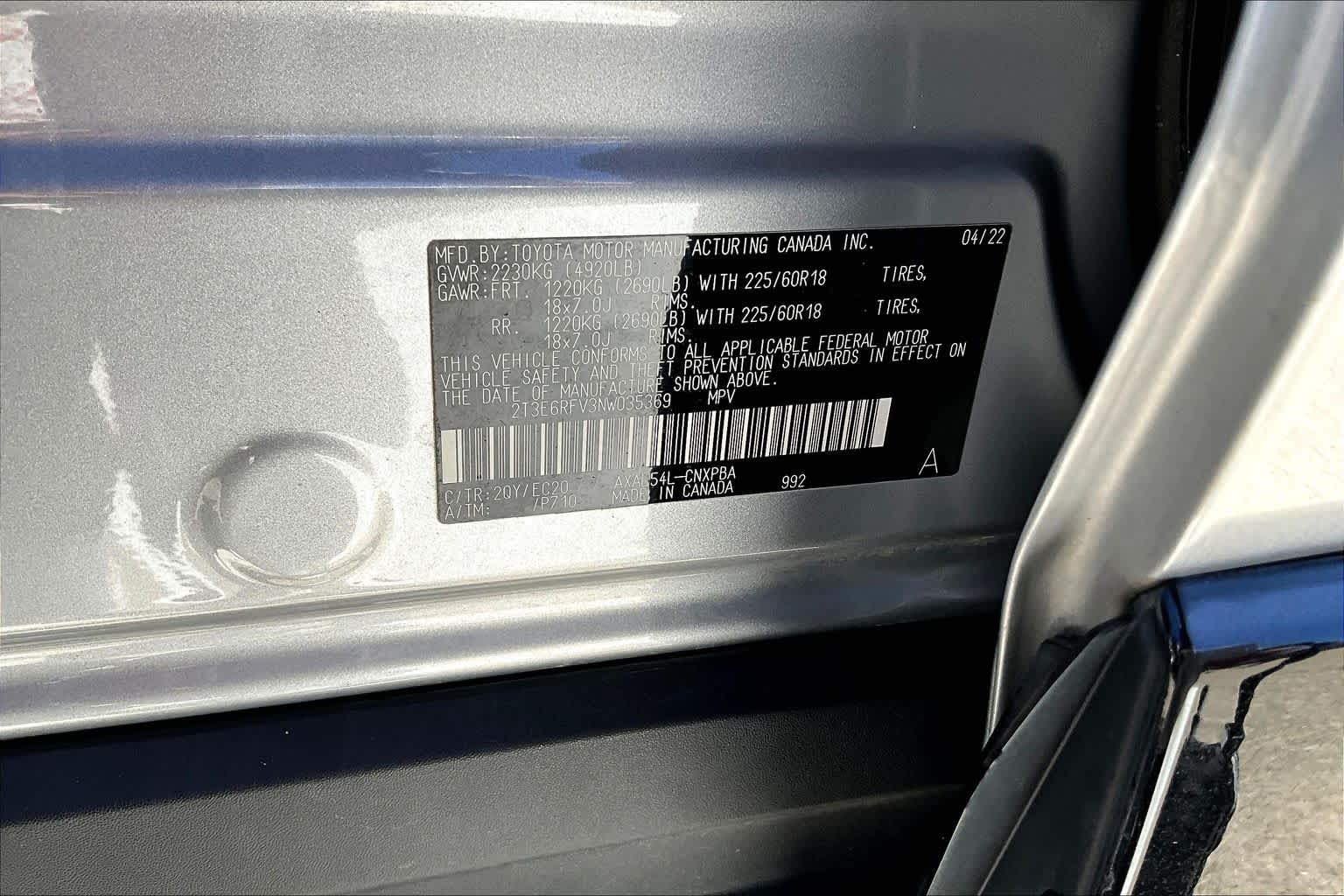 2022 Toyota RAV4 Hybrid XSE Silver Sky Metallic/Midnight Black Metallic at AutoNation Toyota Gulf Fwy