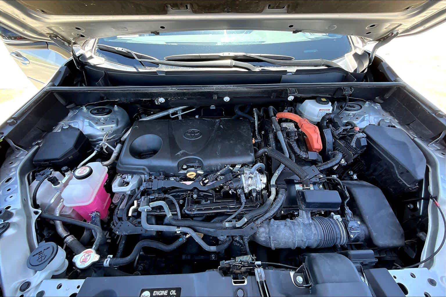 2022 Toyota RAV4 Hybrid XSE Silver Sky Metallic/Midnight Black Metallic at AutoNation Toyota Gulf Fwy