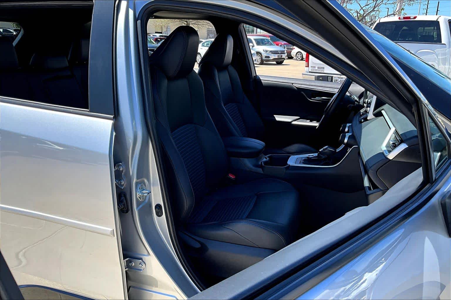 2022 Toyota RAV4 Hybrid XSE Silver Sky Metallic/Midnight Black Metallic at AutoNation Toyota Gulf Fwy