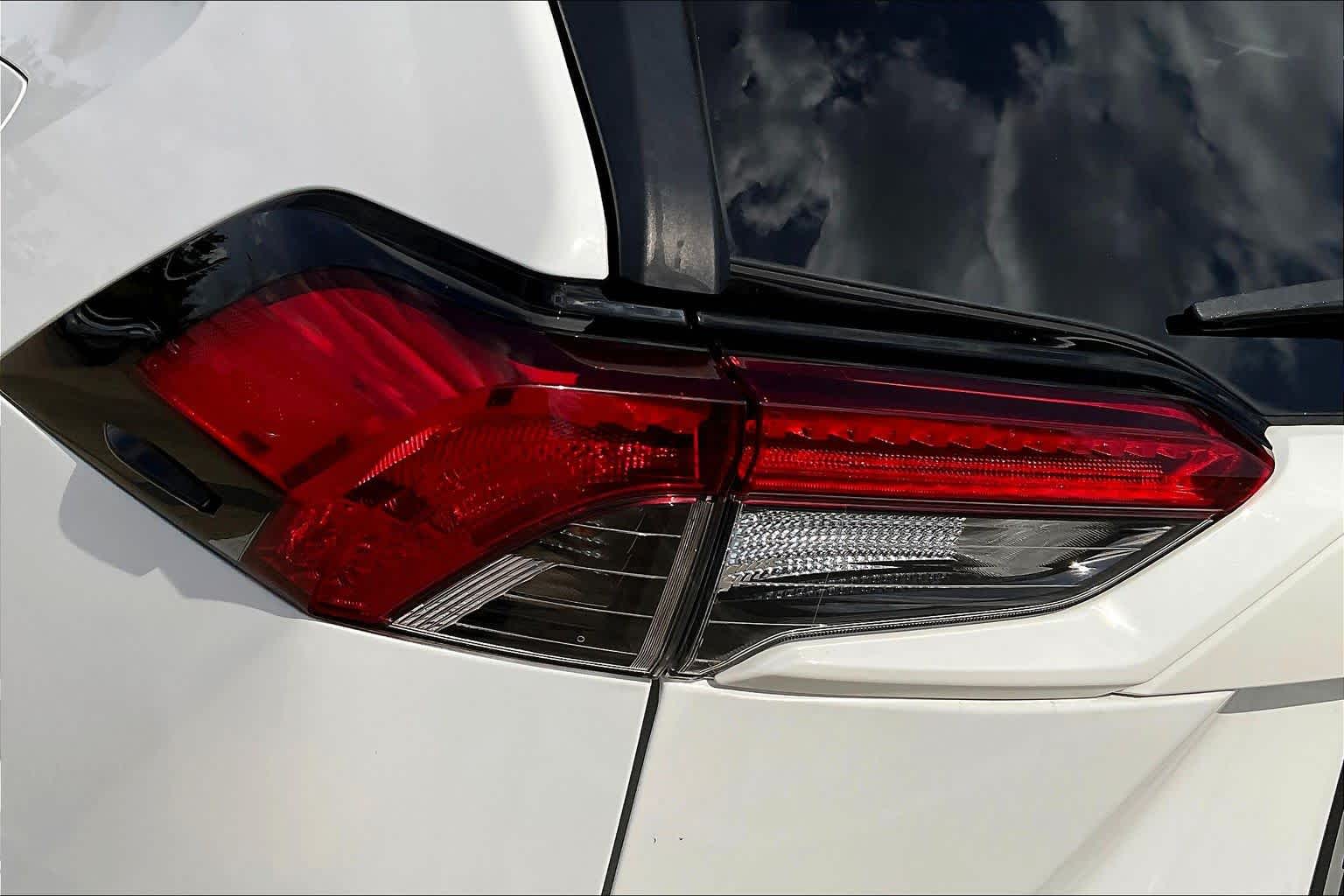 2019 Toyota RAV4 LE Super White at Davis Chevrolet