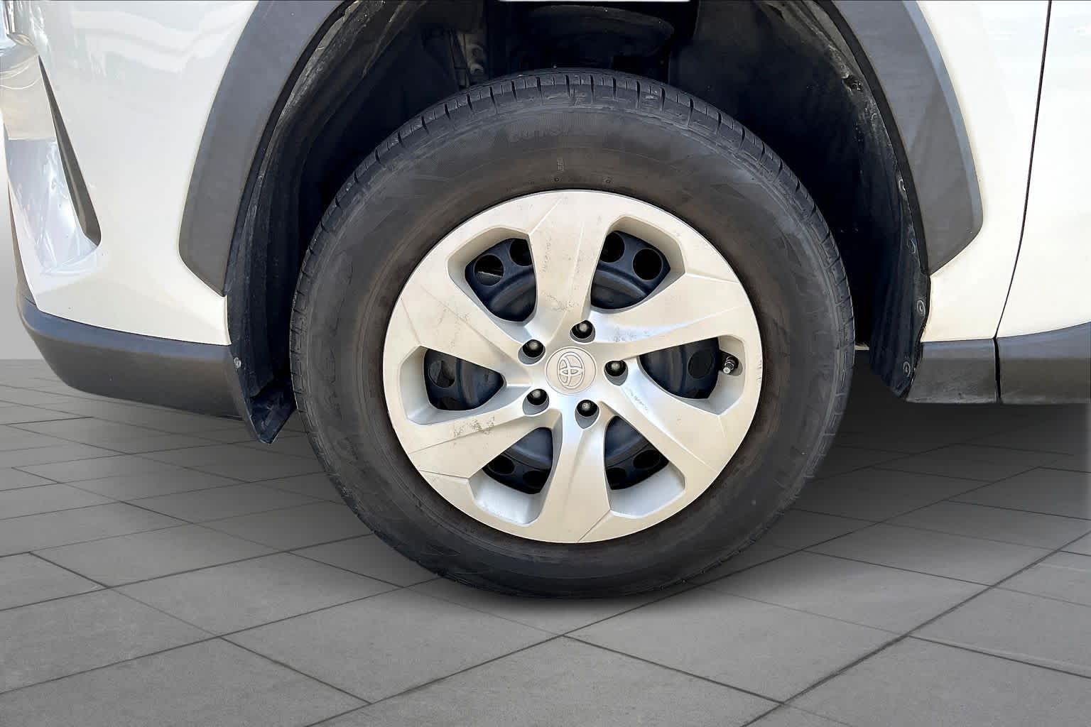 2019 Toyota RAV4 LE Super White at Davis Chevrolet