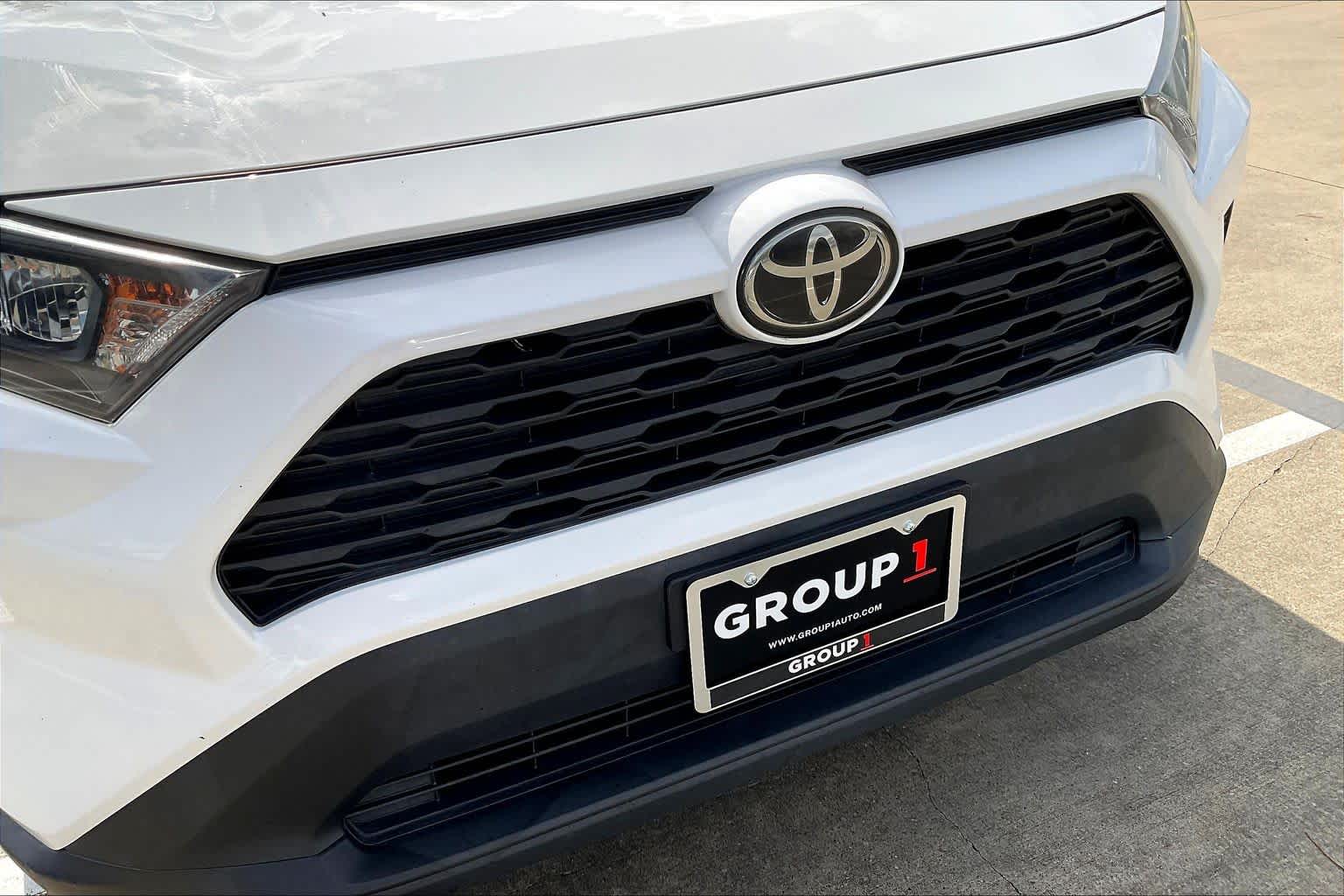 2019 Toyota RAV4 LE Super White at Davis Chevrolet