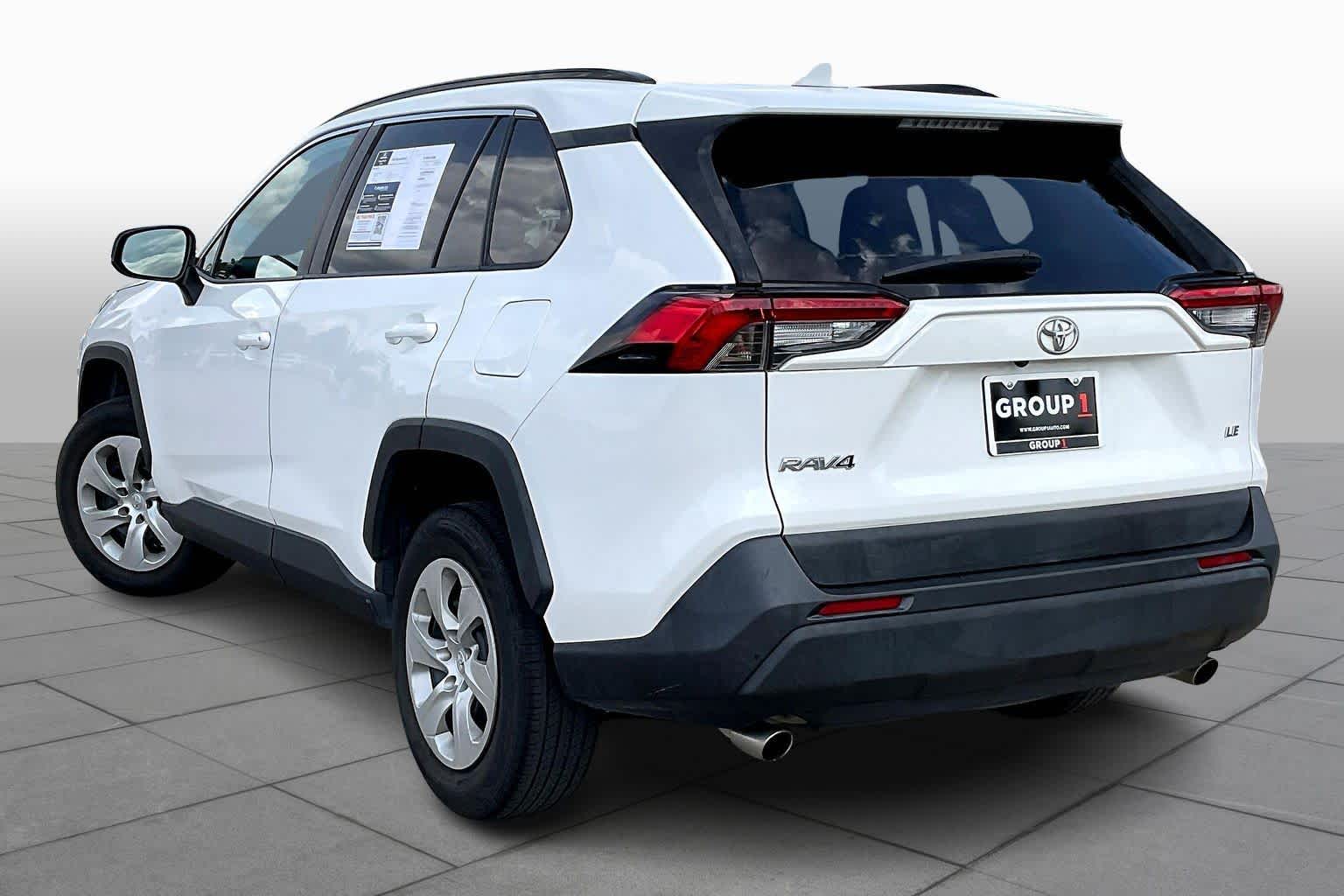 2019 Toyota RAV4 LE Super White at Davis Chevrolet