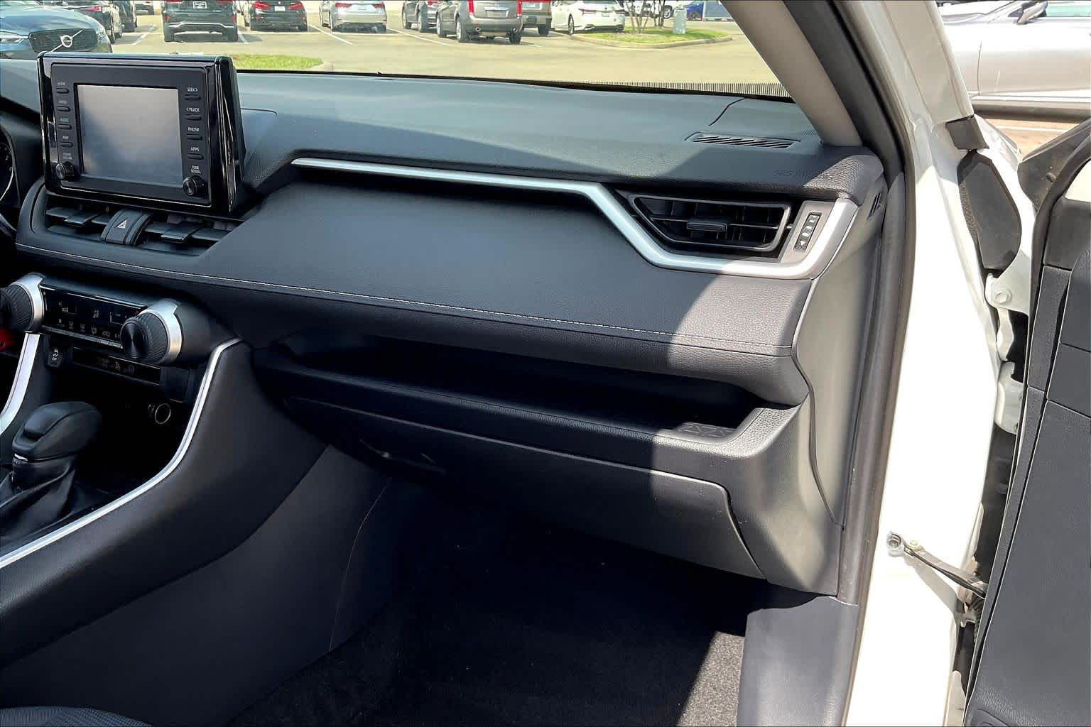 2019 Toyota RAV4 LE Super White at Davis Chevrolet