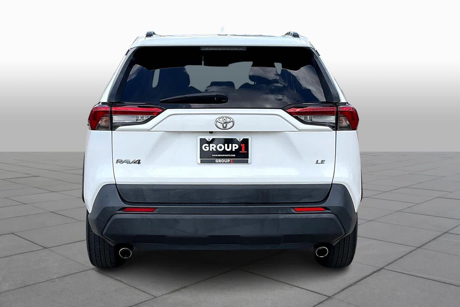 2019 Toyota RAV4 LE Super White at Davis Chevrolet