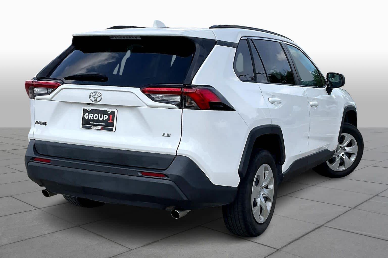 2019 Toyota RAV4 LE Super White at Davis Chevrolet