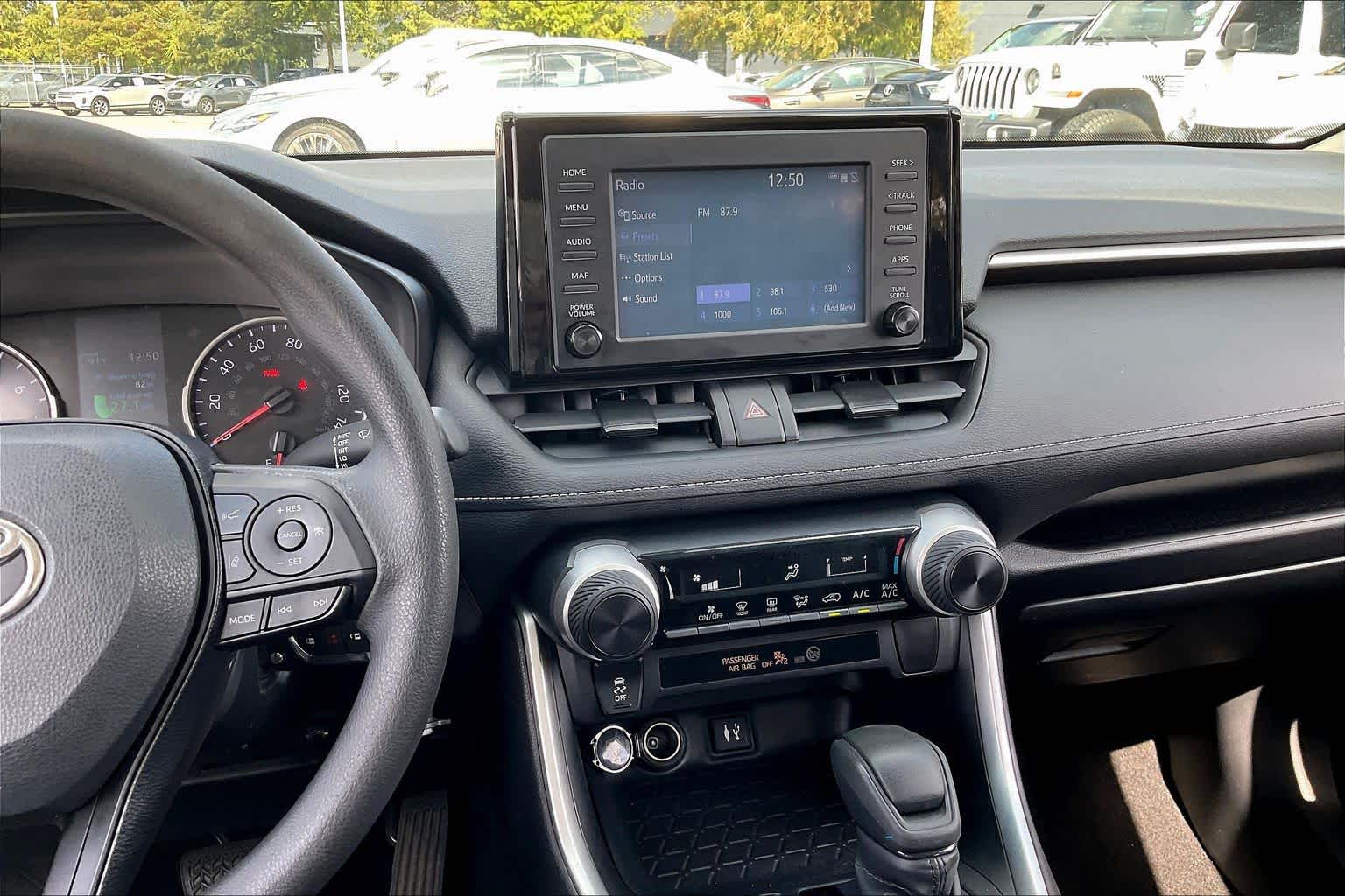 2019 Toyota RAV4 LE Super White at Davis Chevrolet