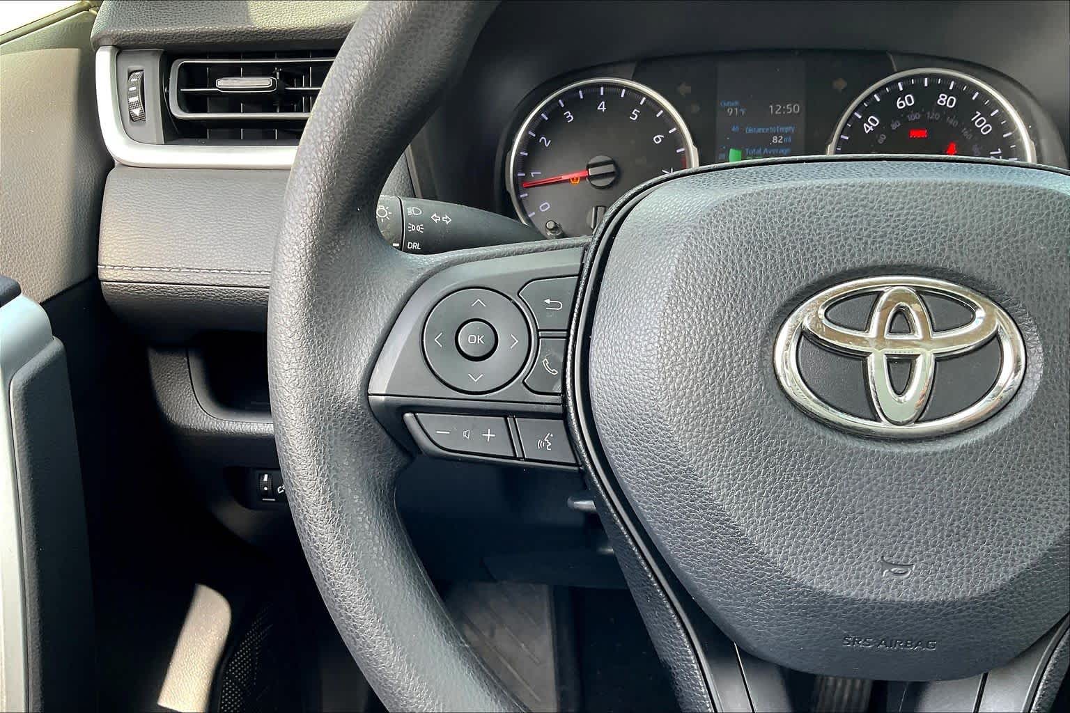 2019 Toyota RAV4 LE Super White at Davis Chevrolet
