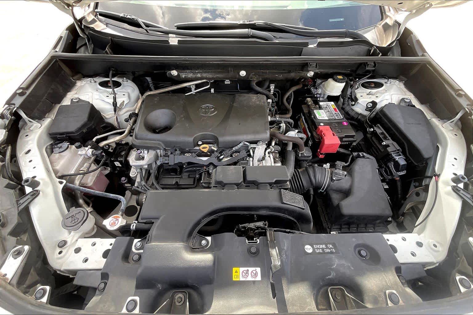 2019 Toyota RAV4 LE Super White at Davis Chevrolet