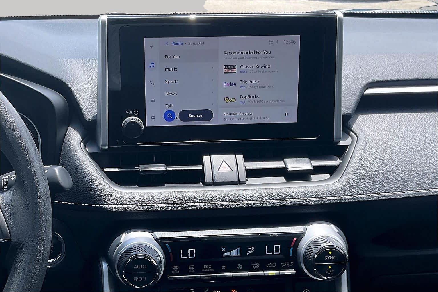 2024 Toyota RAV4 XLE Midnight Black Metallic at Westside Kia
